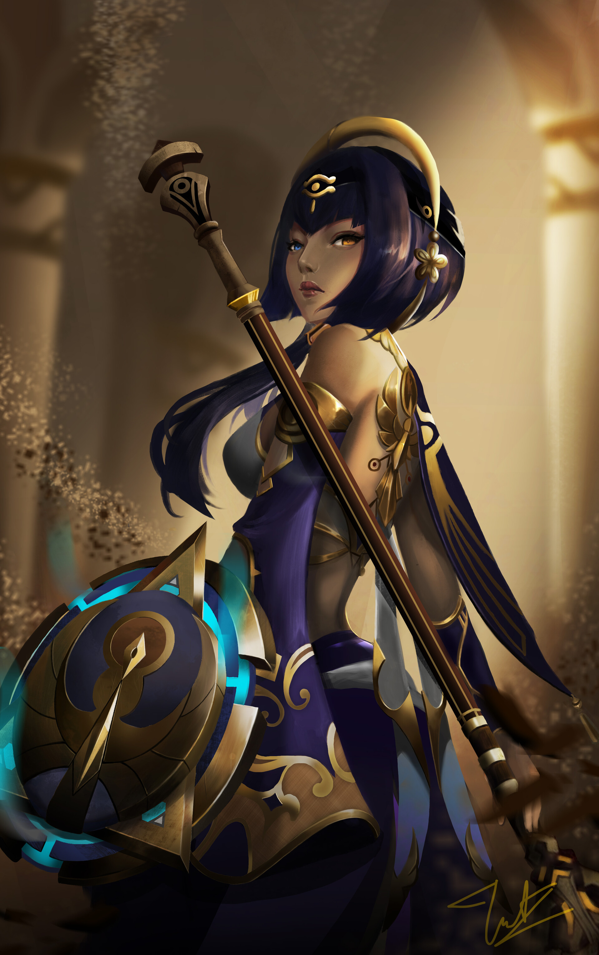 1920x3062  ArtStation - Genshin Impact - Candace