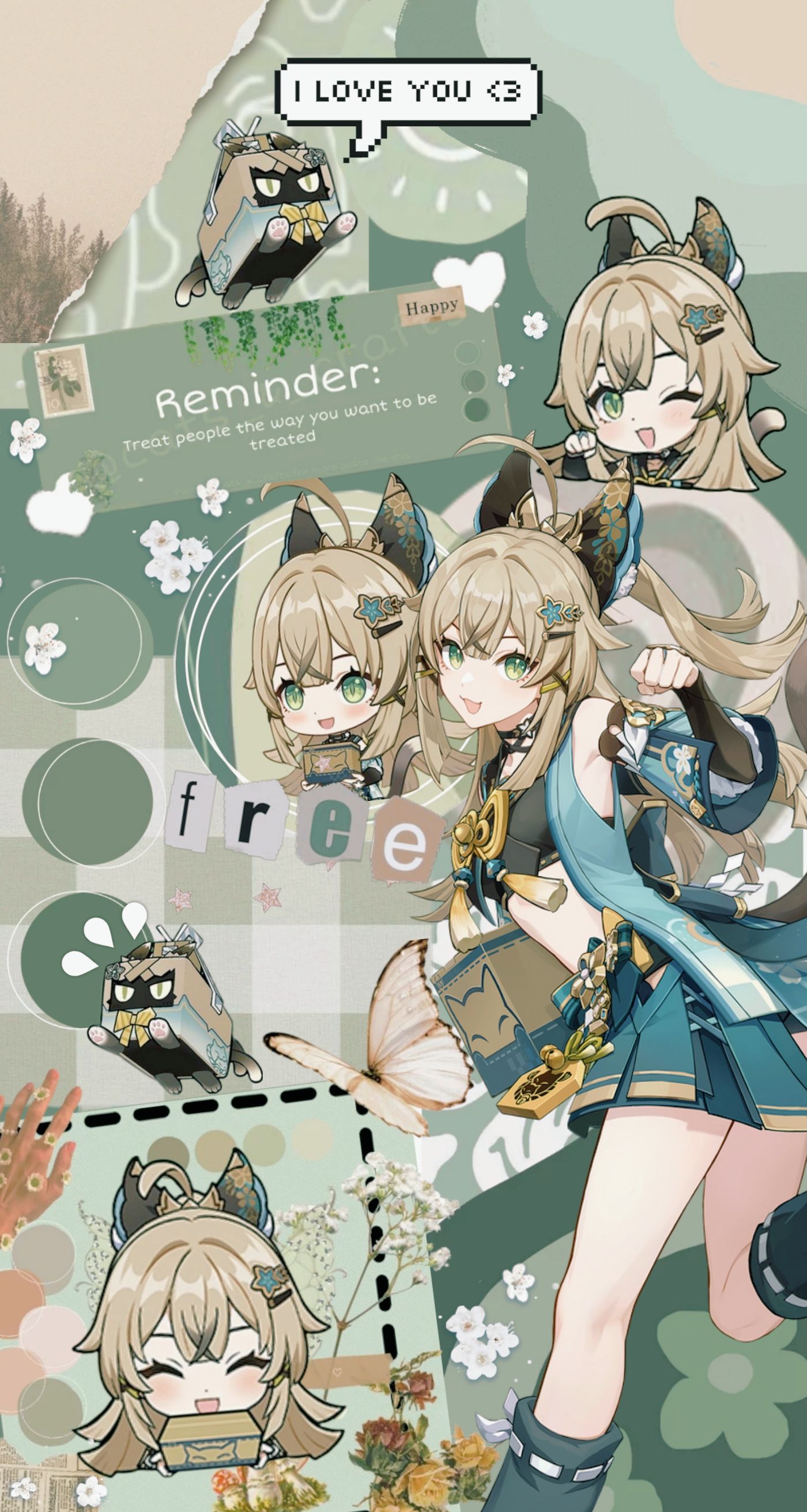 1400x2622  Кирара Обои 🐾 💌 Genshin Impact | Хойолаб