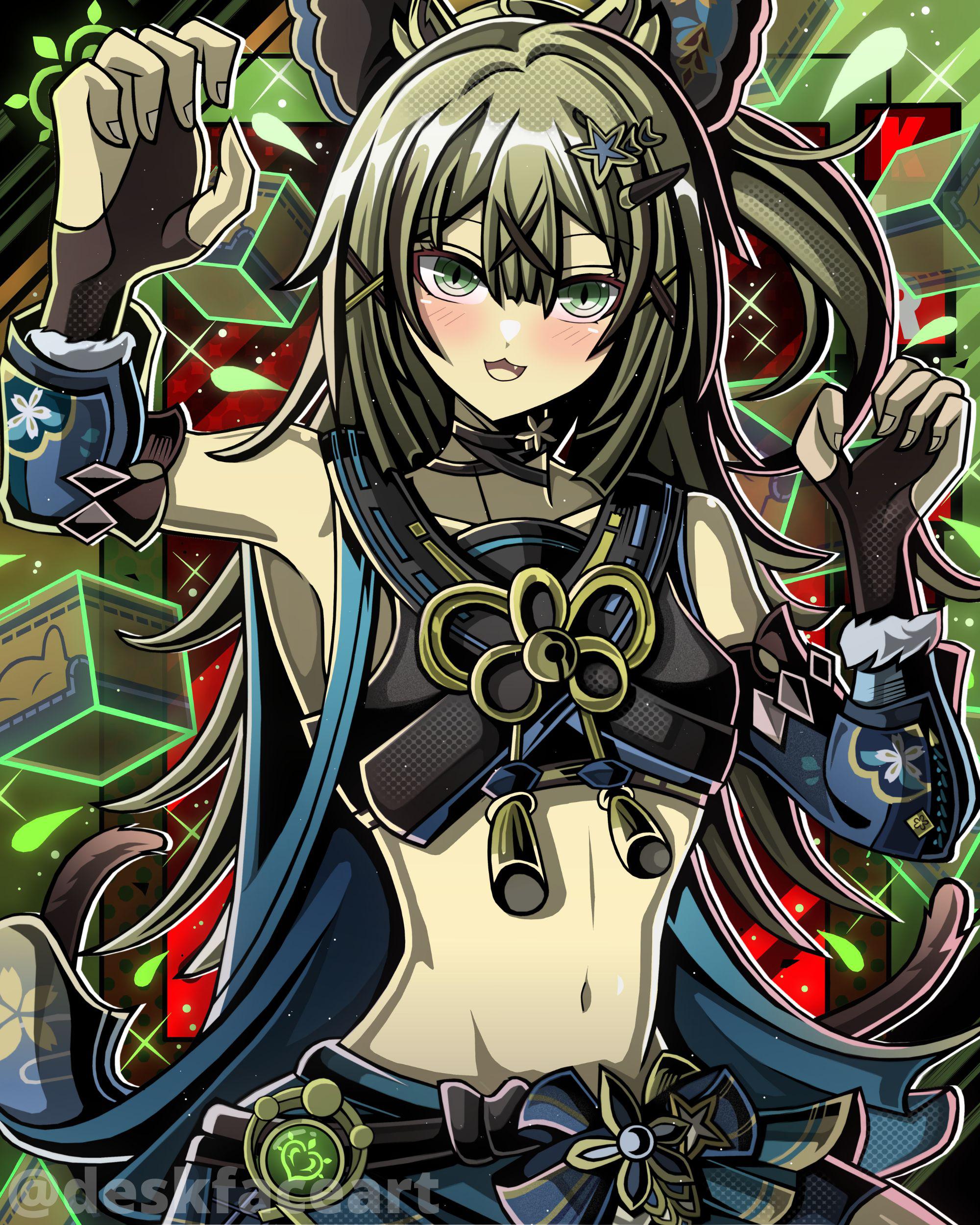 2000x2500  Кирара Фанарт в моем стиле! (Регулируется цветом): r/genshin_impact