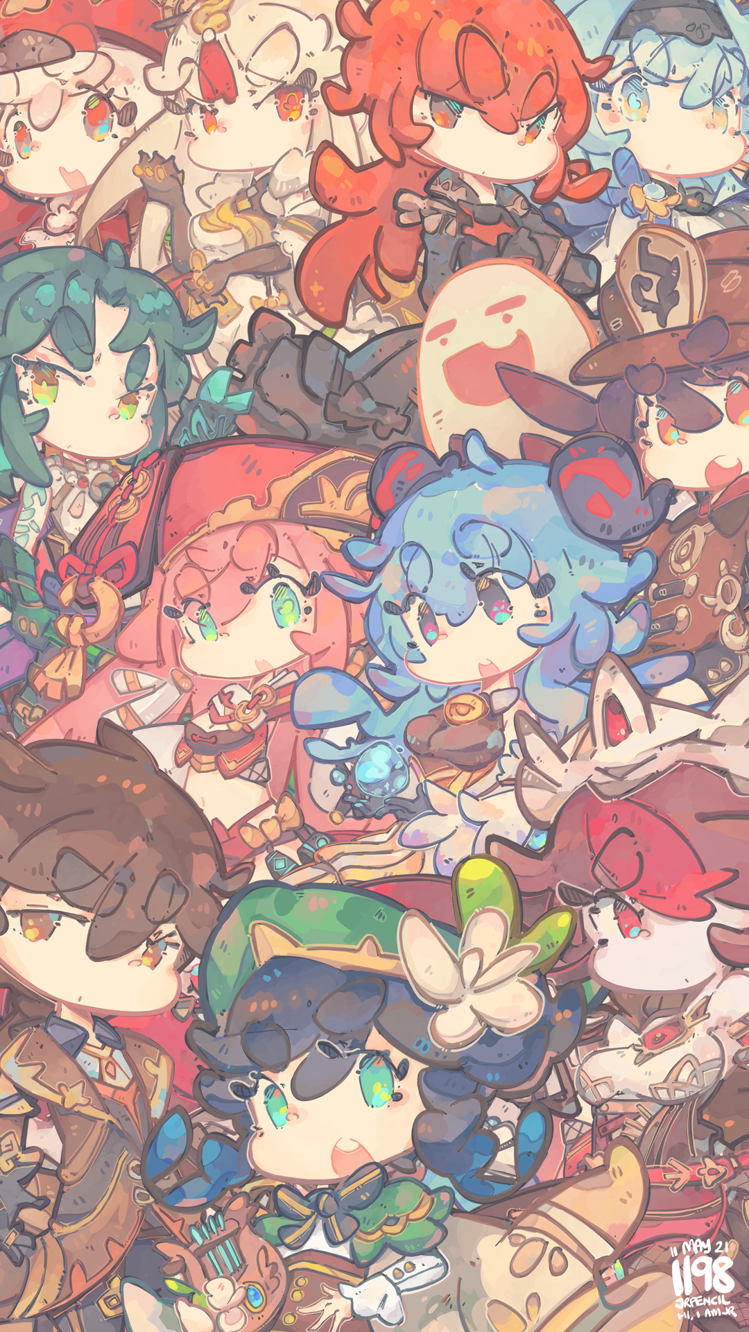 1080x1920  Klee, Мобильные обои - Zerochan Anime Image Board Mobile