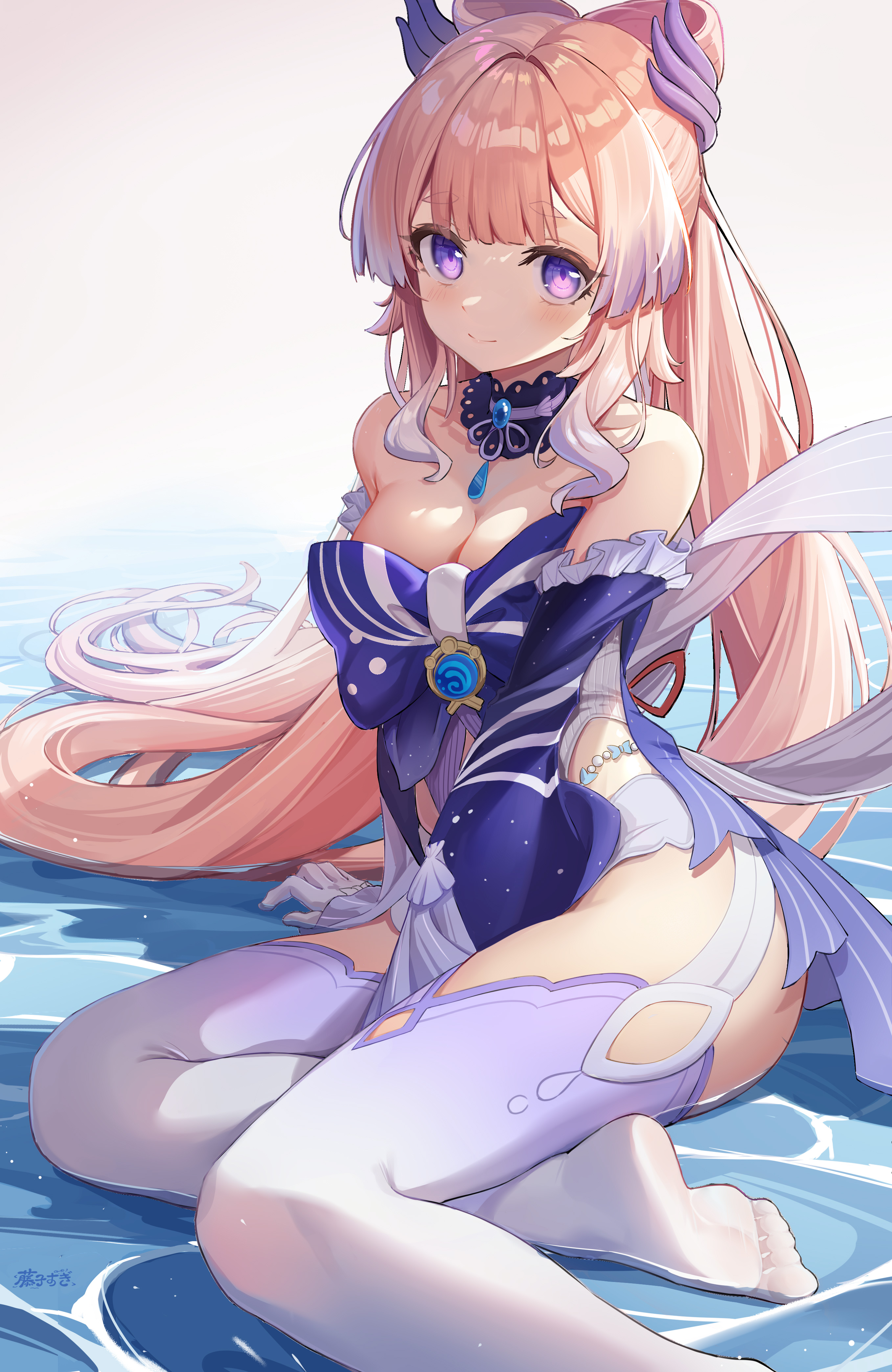 2715x4175  Sangonomiya Kokomi - Genshin Impact - Zerochan Anime Image Board Mobile