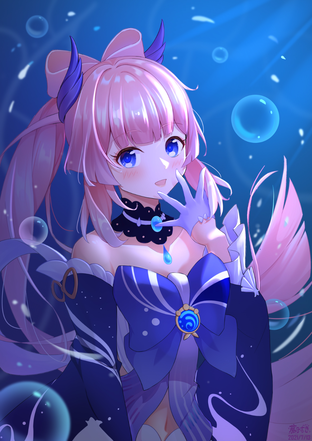 1000x1414  Sangonomiya Kokomi - Genshin Impact - Image #3388615 - Zerochan Anime Poard |イラスト, 珊瑚, 女の子 イラスト