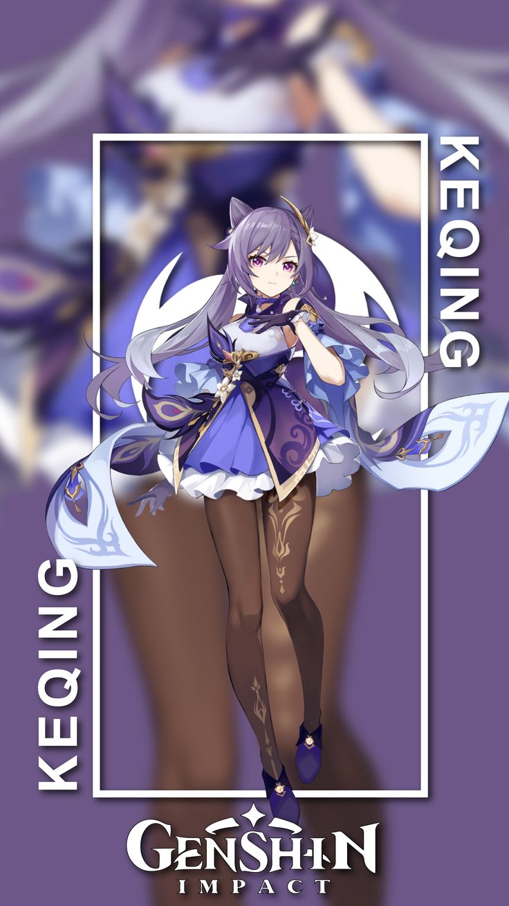 736x1308  Genshin Impact обои Keqing | Анимаси