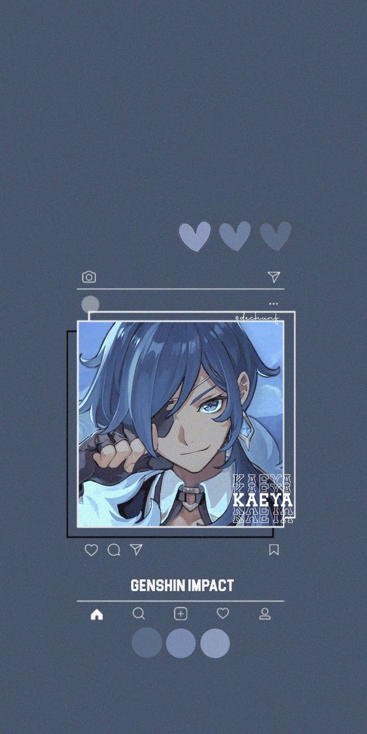 736x1472  Genshin Impact Kaeya обои - пещера обоев