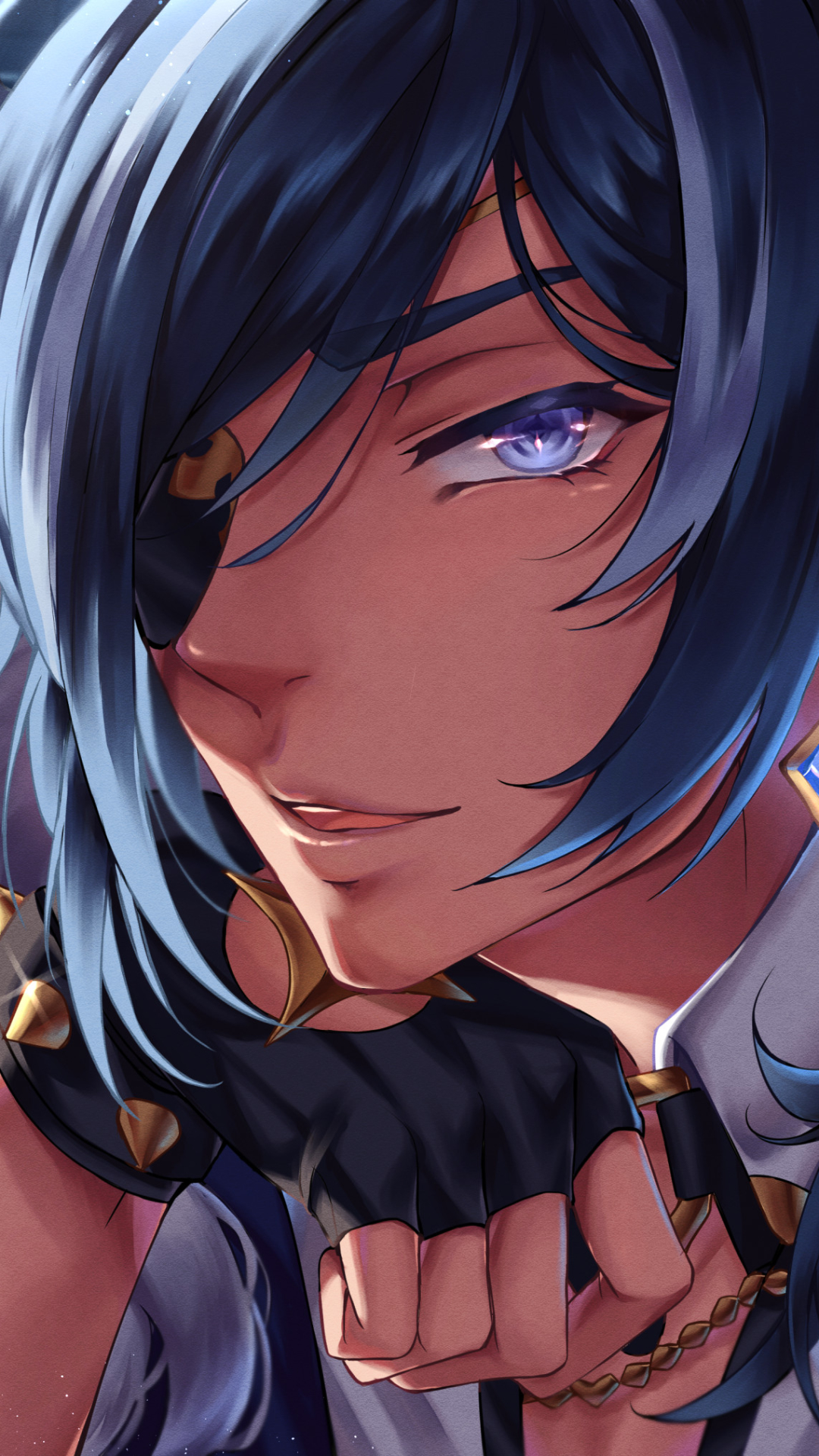 1080x1920  Мобильные обои: видеоигра, глазное патч, Genshin Impact, Kaeya (Genshin Excter), 1387363 Скачать картинку бесплатно.