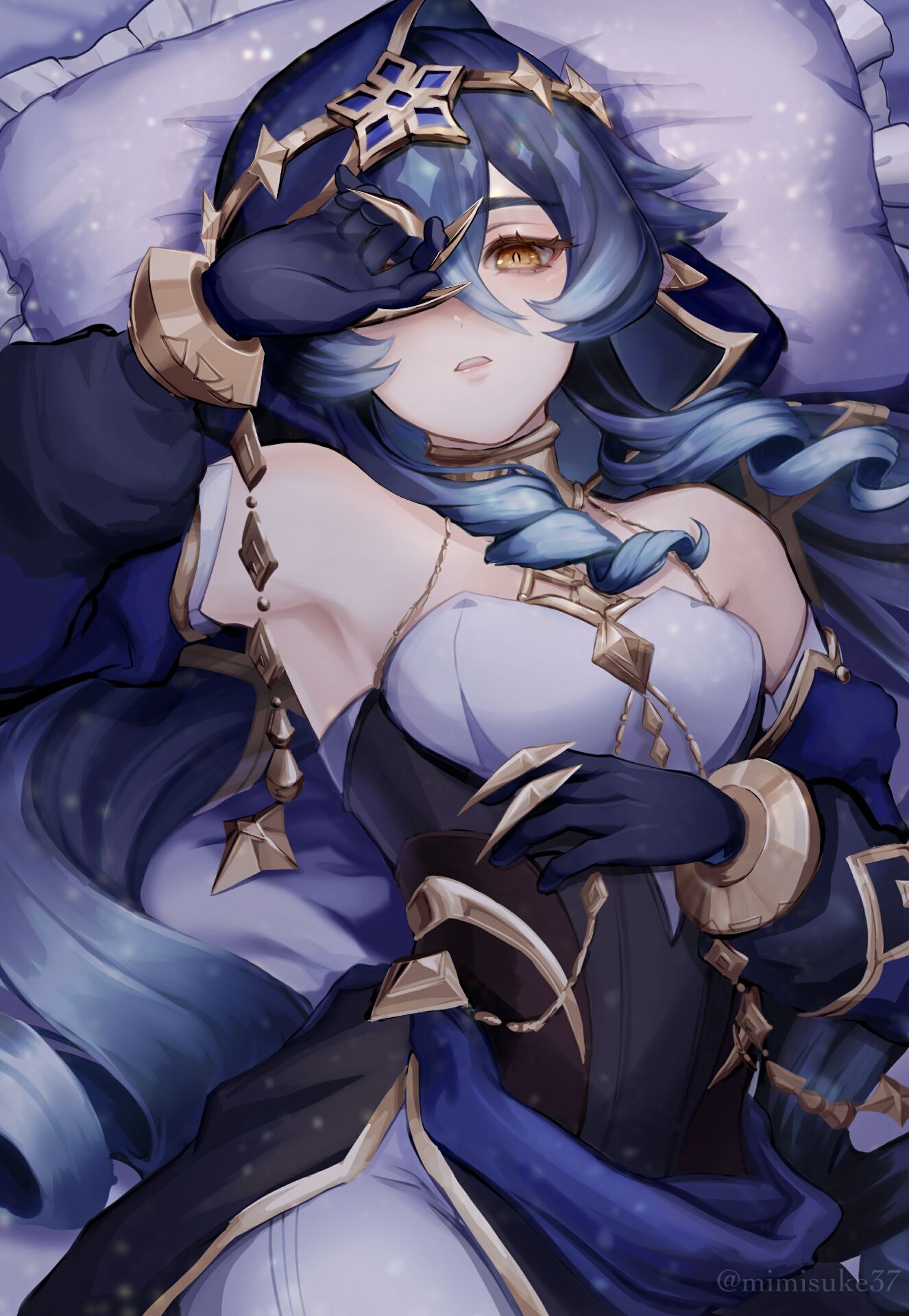 1326x1920  Обои: удар Layla Genshin, синие волосы 1326x1920 - Heroinegirls2020 - 2184579 - HD Wallpapers - Wallhere