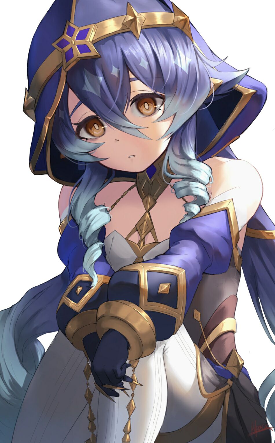 950x1530  Layla Genshin Impact Blue Hair Wallaper - Разрешение: 950x1530 - ID: 1350648 - Wallha.com