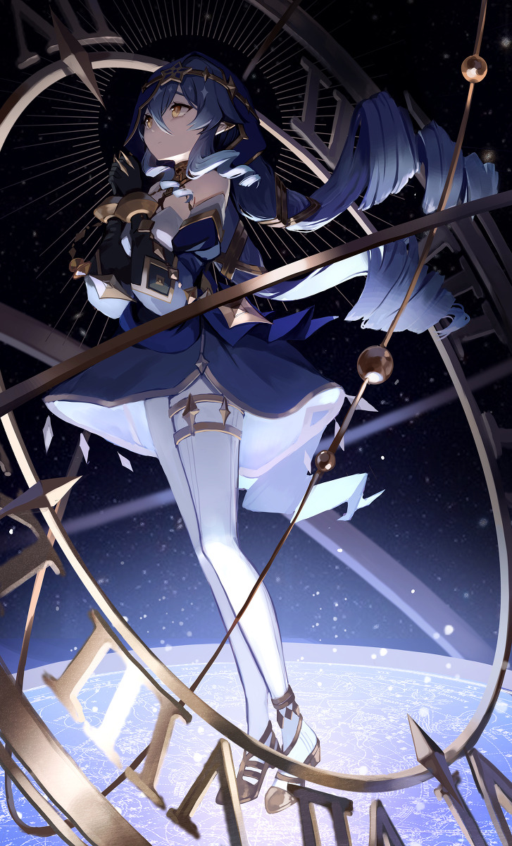 727x1200  Аниме -поп -сердце - ☆ 【Sr】 「レイラ」 ☆ ⊳ Layla // Genshin Impact ✓ ...