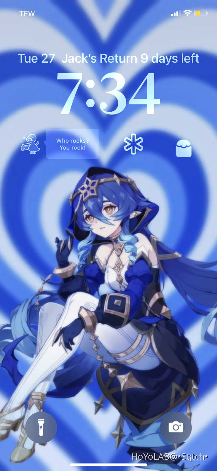 750x1624  Я сделал обои Layla :) Genshin Impact | Хойолаб