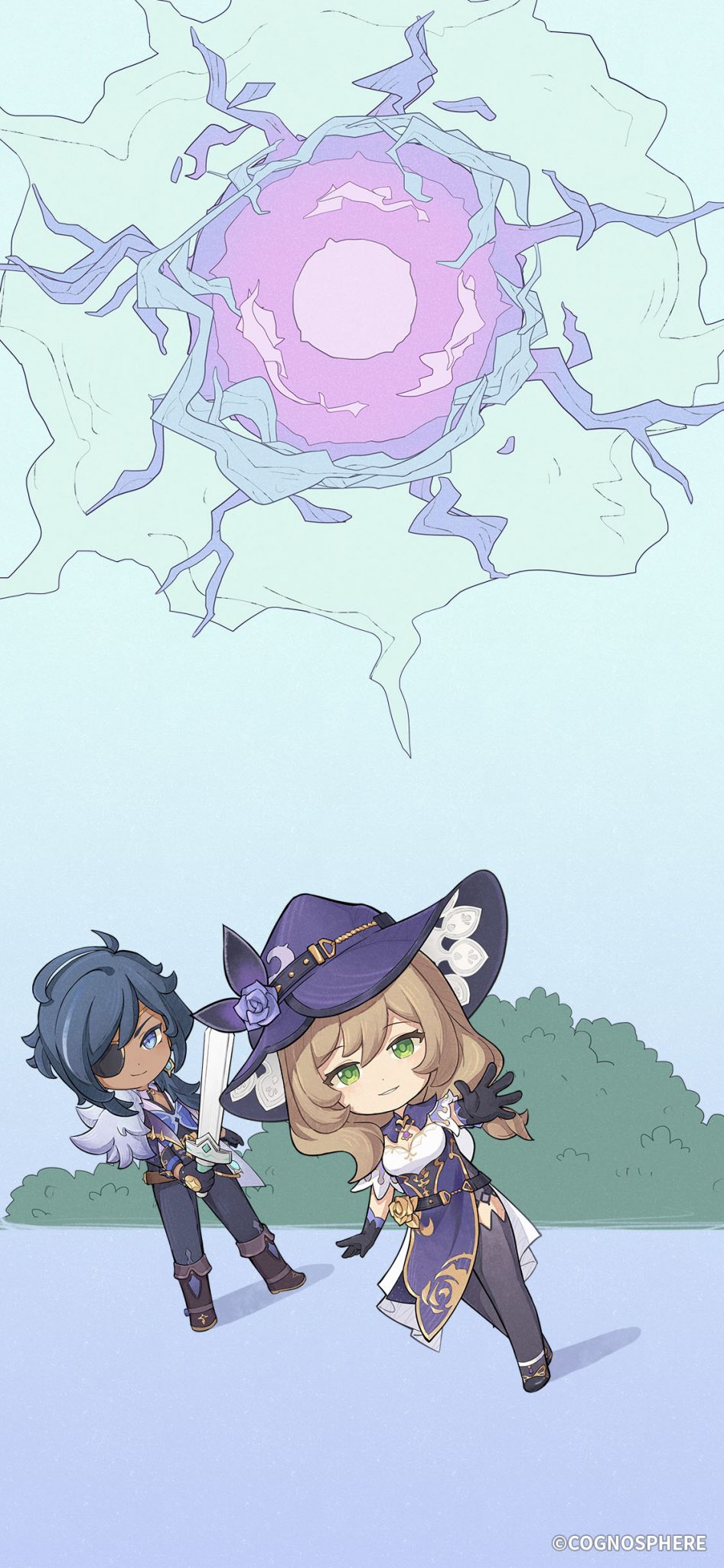 946x2048  Галерея Изображения Лизы | Скачать обои Genshin Impact