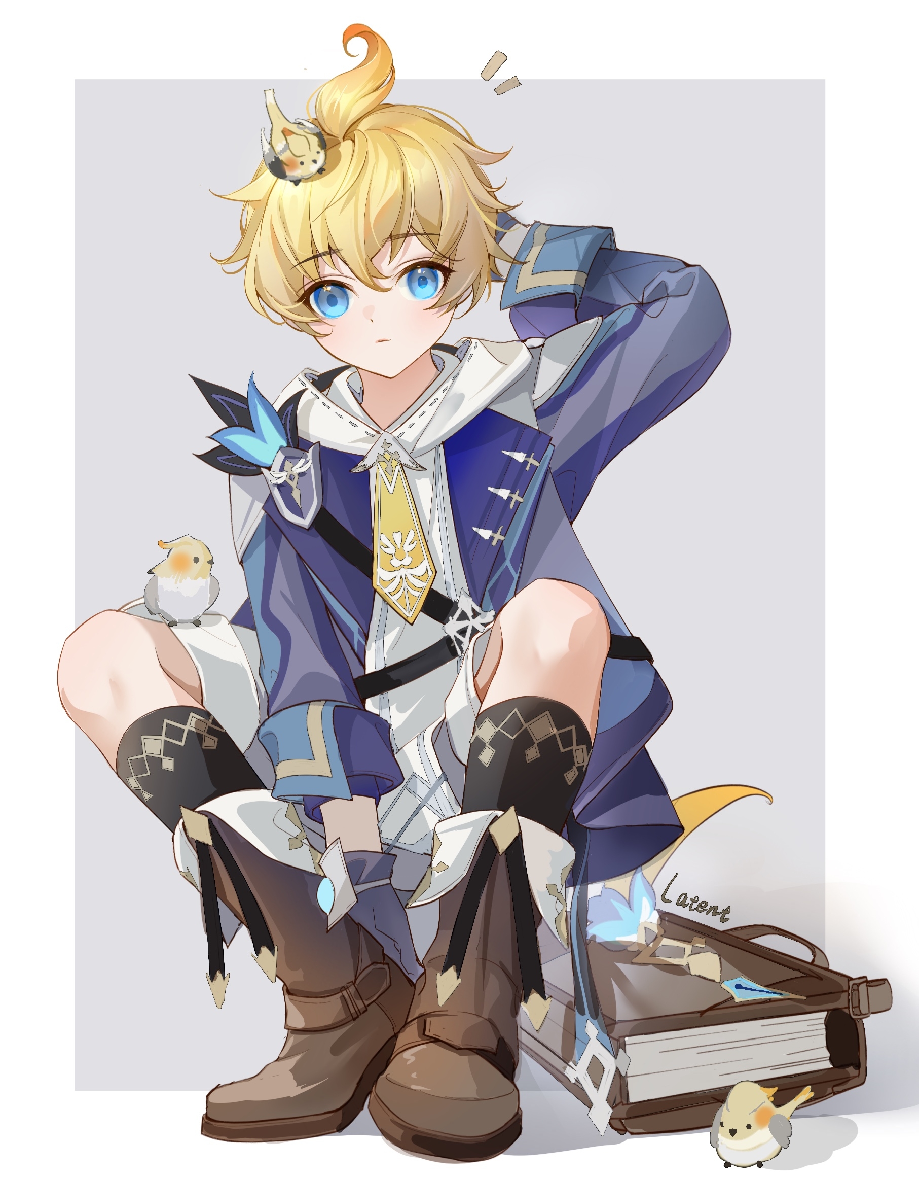 1813x2322  Mika Schmidt - Genshin Impact - Image от Yin01582942 #3918414 - Zerochan Anime Image Board Mobile