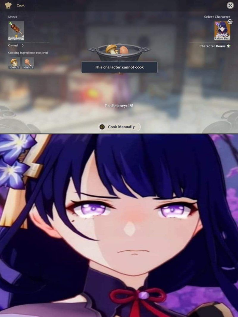 800x1066  Genshin Impact Memes в Twitter | Мемы, удар, милый аниме чиби