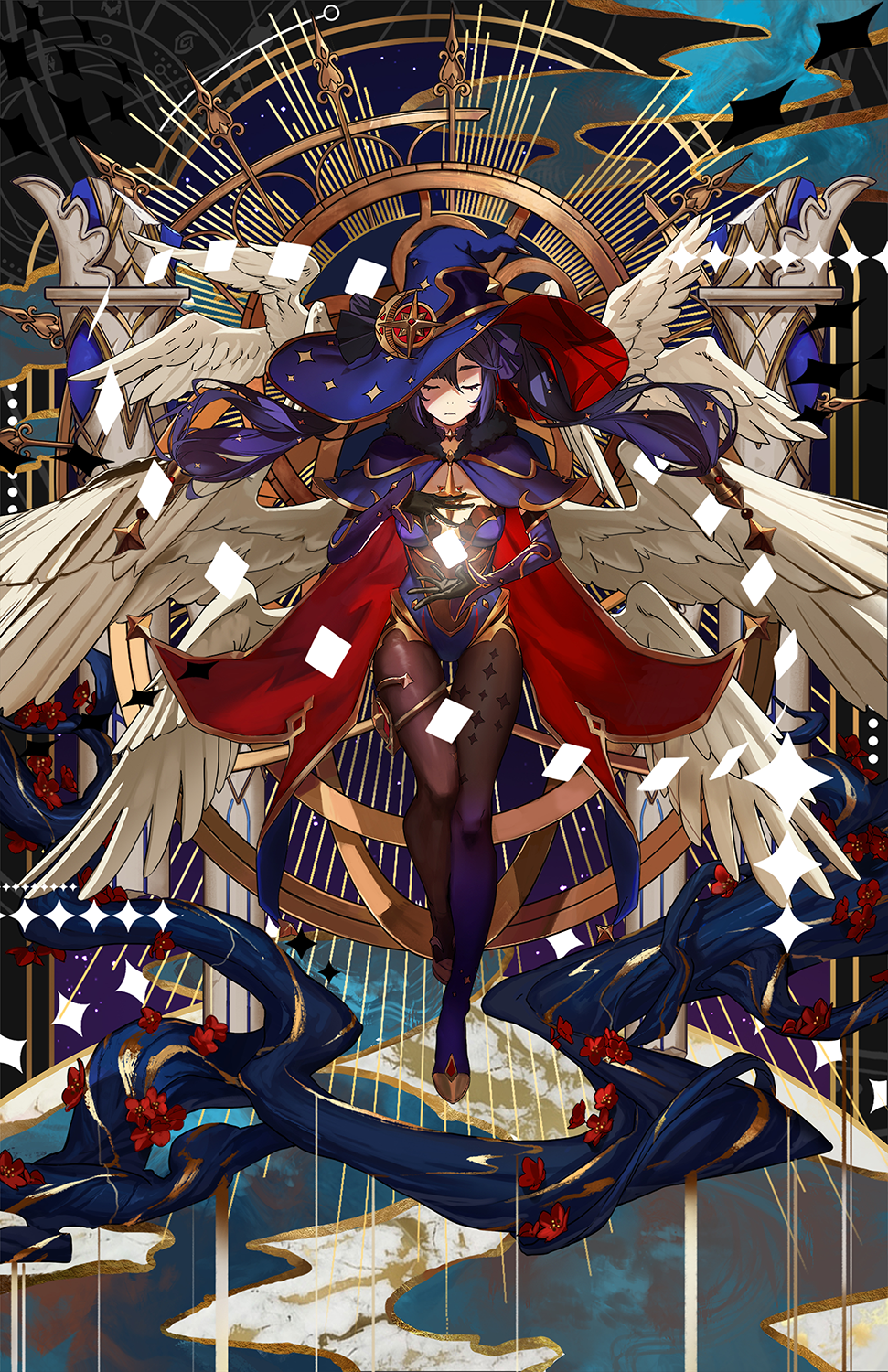 Мона Геншин Импакт обои на телефон