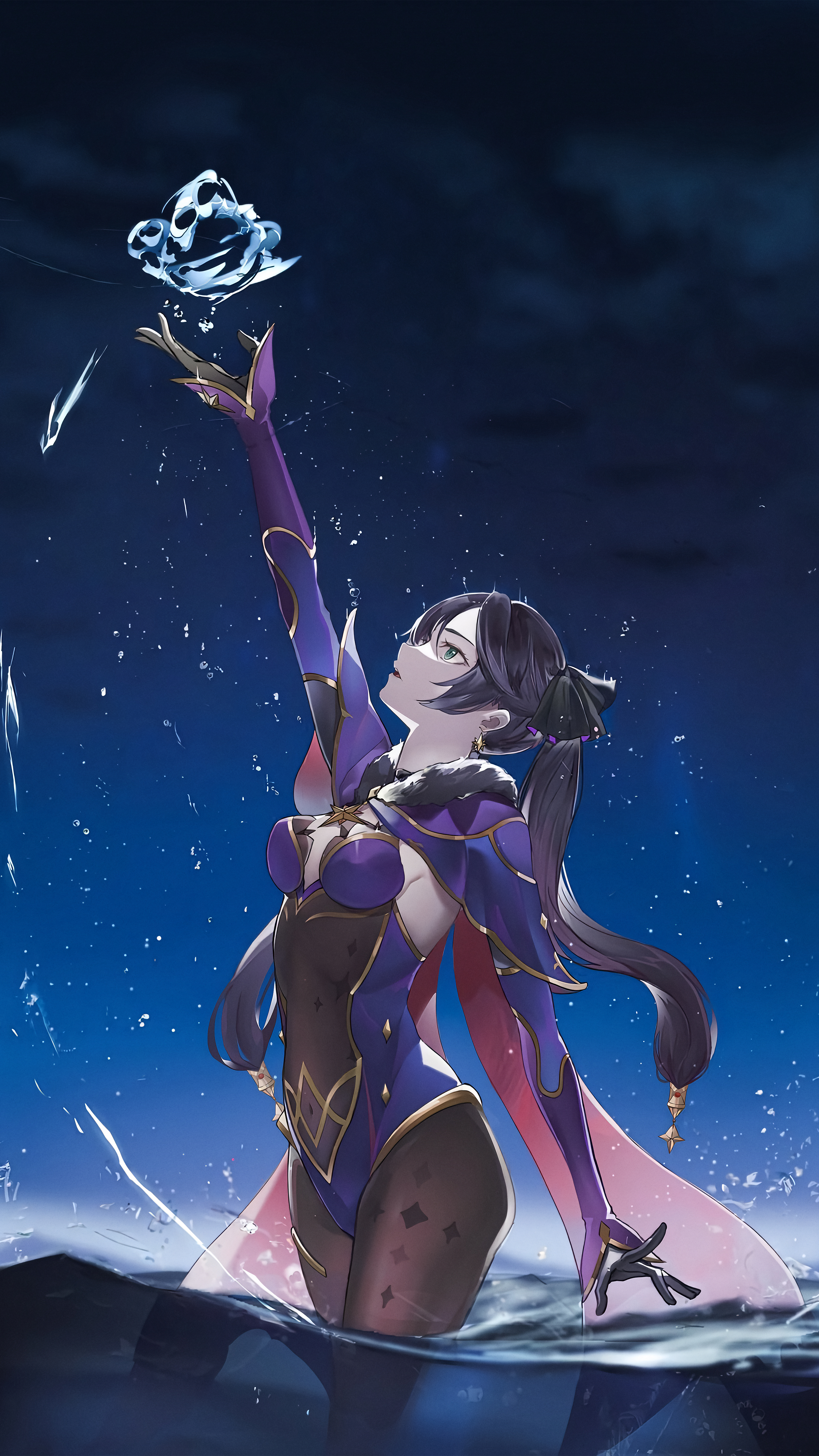 2880x5120  Mona [Genshin Empact] (2880x5120): R/Animewallpaper