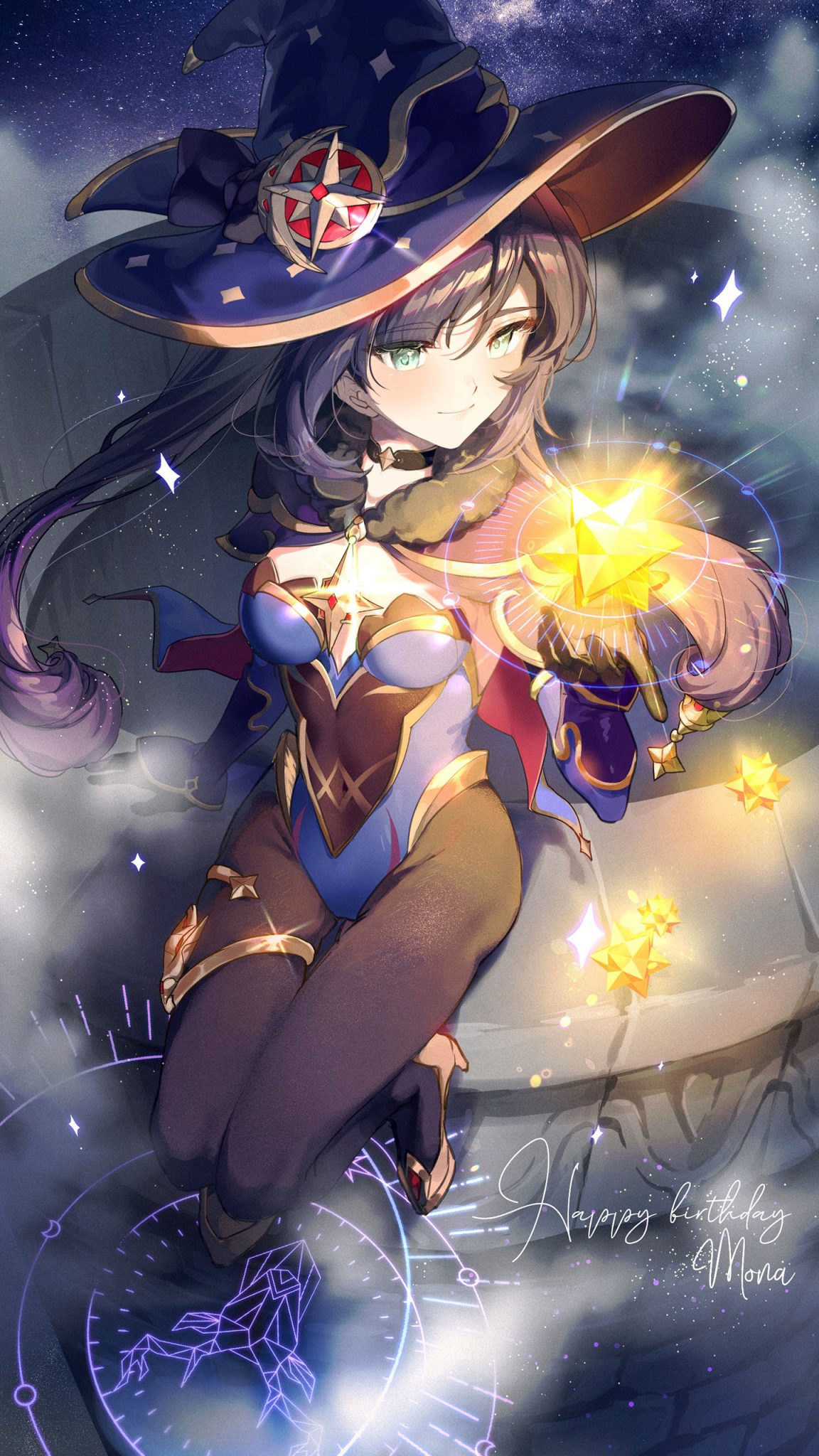 1152x2048  Мона: профиль, стратегия \ U0026 Руководство по уровню Воздействие Геншина