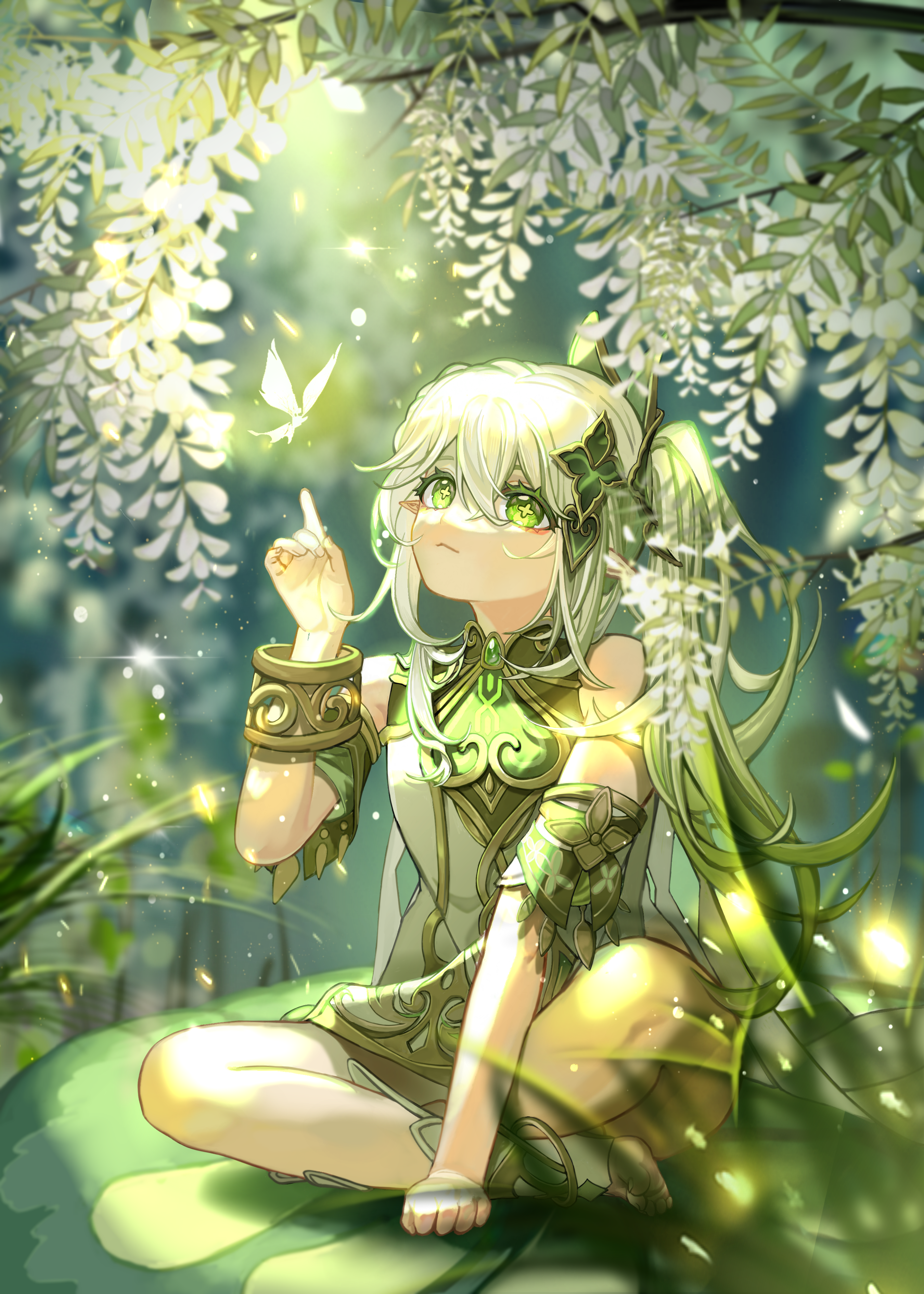 2700x3780  Наначатути Геншин воздействует на платье нахада. #1014499 | yande.re