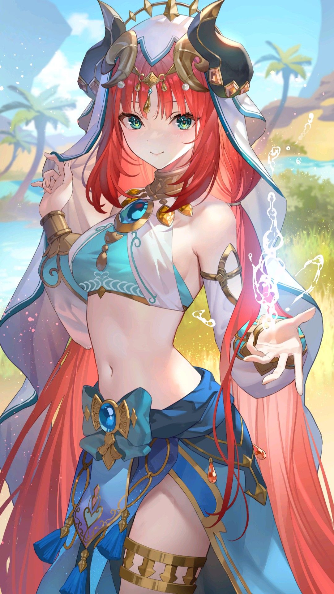 1080x1920  Нилу (удар Геншина) | Chica Manga, Chica Anime Manga, Chica Anime