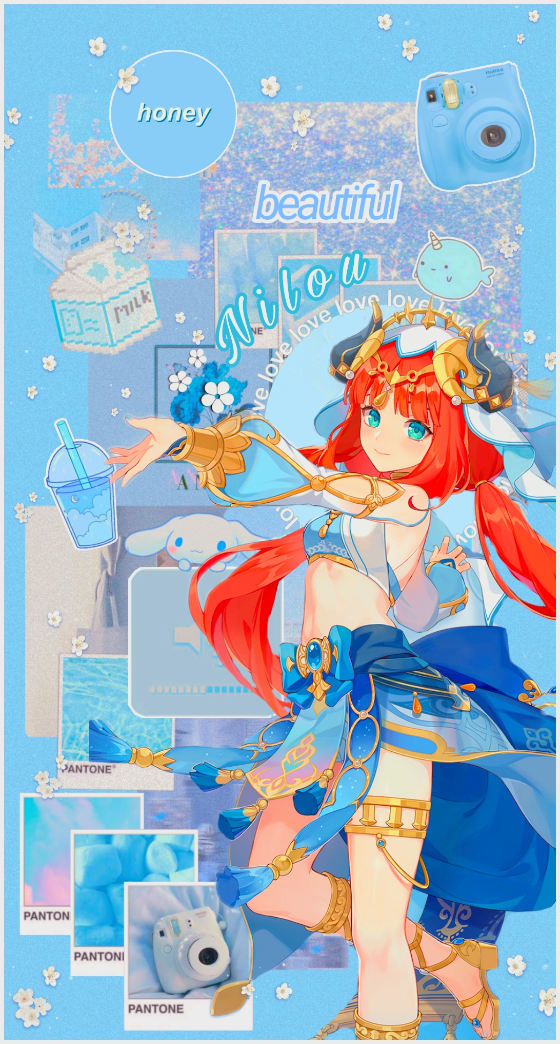 1092x2033  Нилу обои 💧🎶 Genshin Impact | Хойолаб