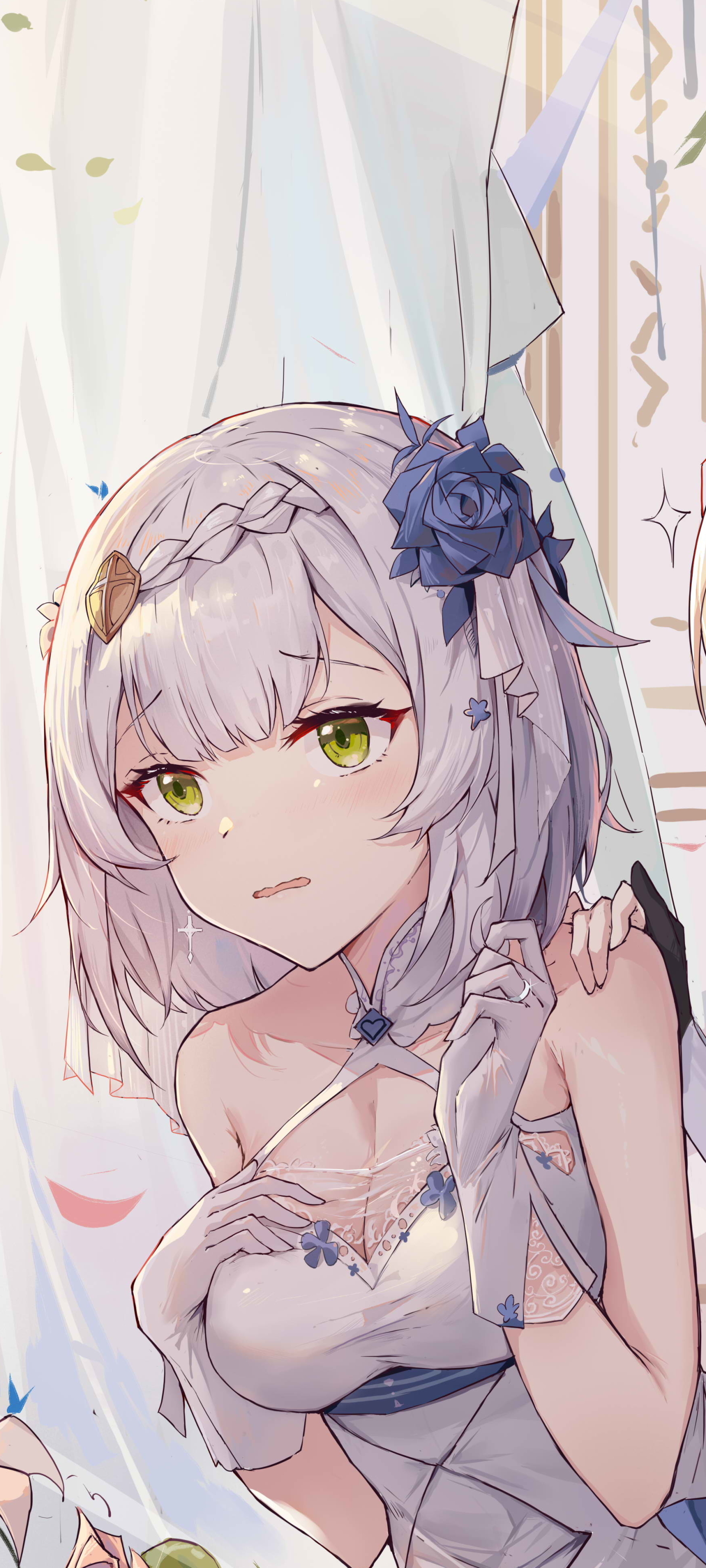 1440x3200  Мобильные обои: видеоигра, Genshin Impact, Lumine (Genshin Impact), Noelle (Genshin Empluck), 1427127 Скачать картинку бесплатно.