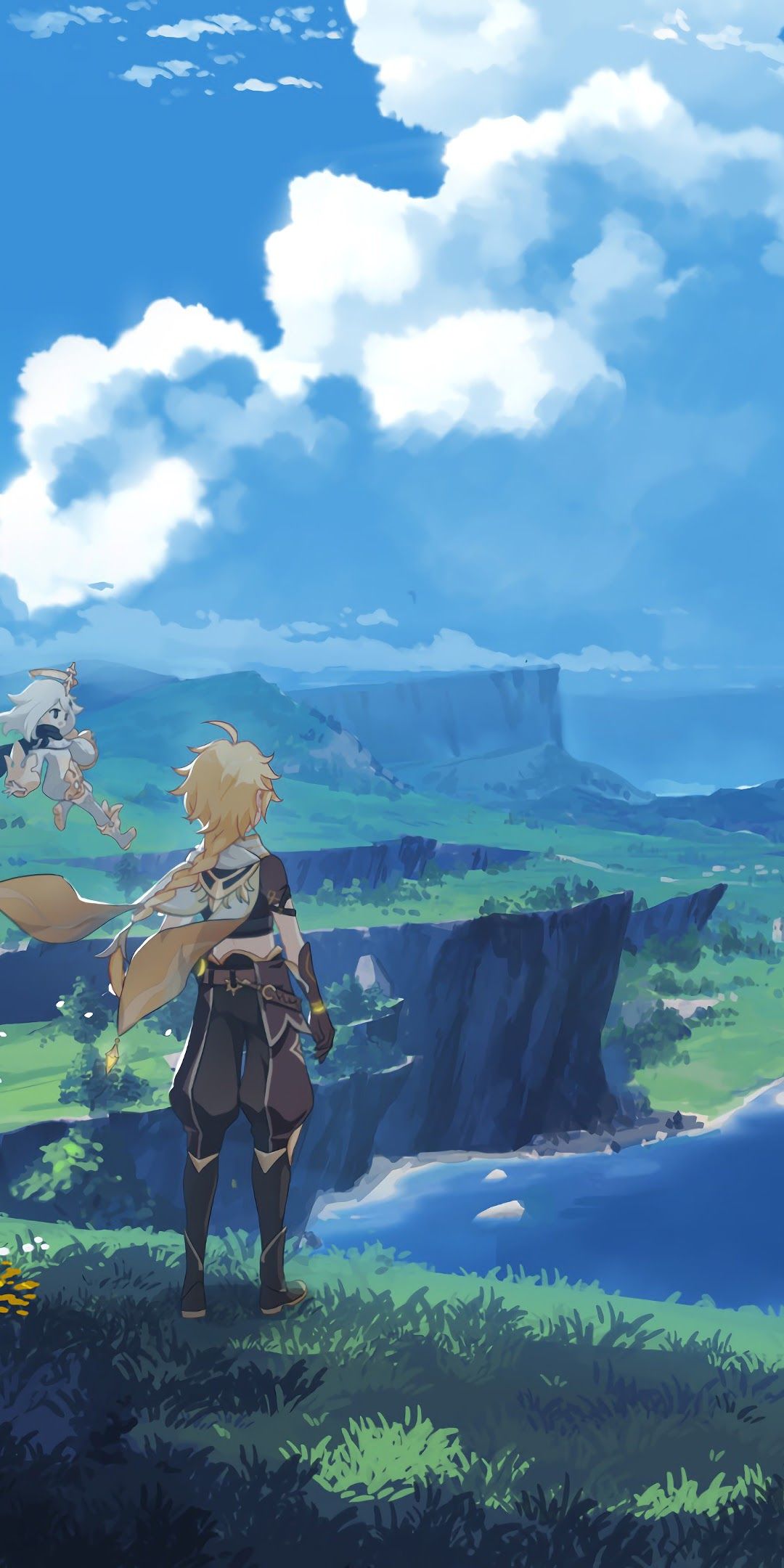 1080x2160  Genshin Impact HD обои - пещера обоев