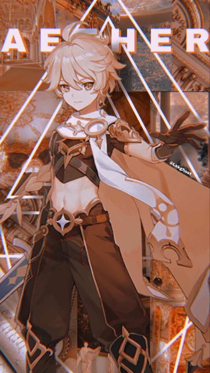 675x1200  Aether (Travler) Genshin Impact Wallpaper Редактировать | Обои, аниме иконы, аниме