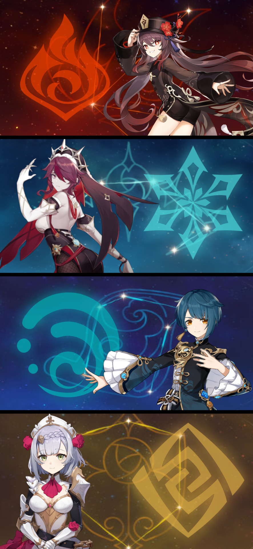 886x1920  Aloraflora - Когда вам слишком скучно, но вы играете в Genshin Impact ...