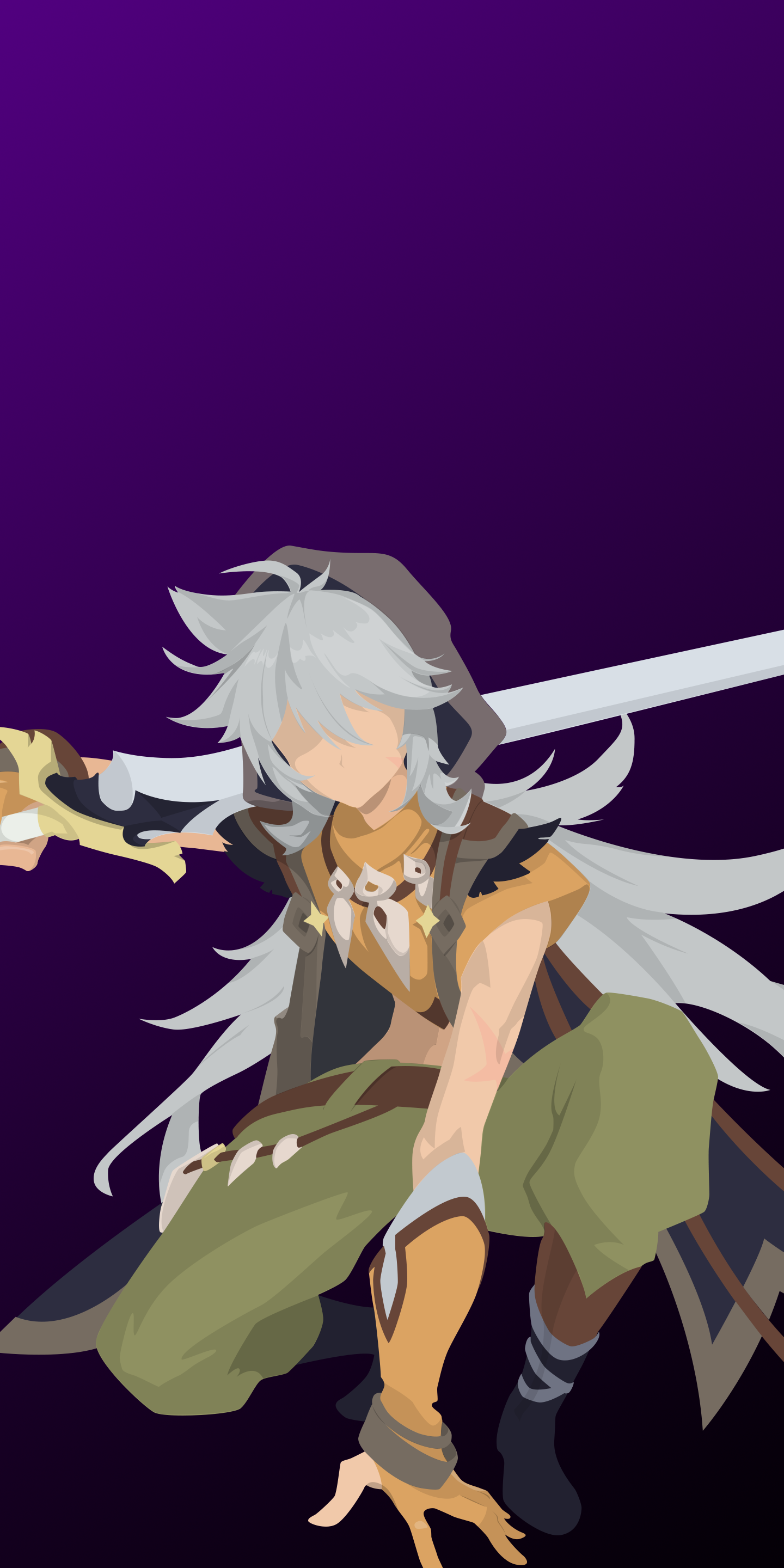 1440x2880  Минималистичные Телефонные обои: r/genshin_impact