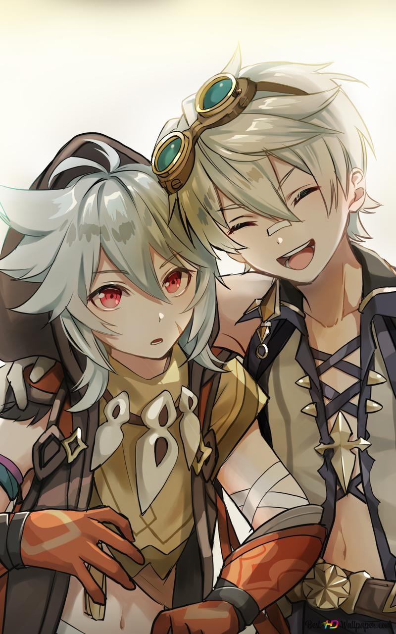 800x1280  Беннетт с бритвой | Genshin Excter (онлайн -видеоигра) HD Скачать обои