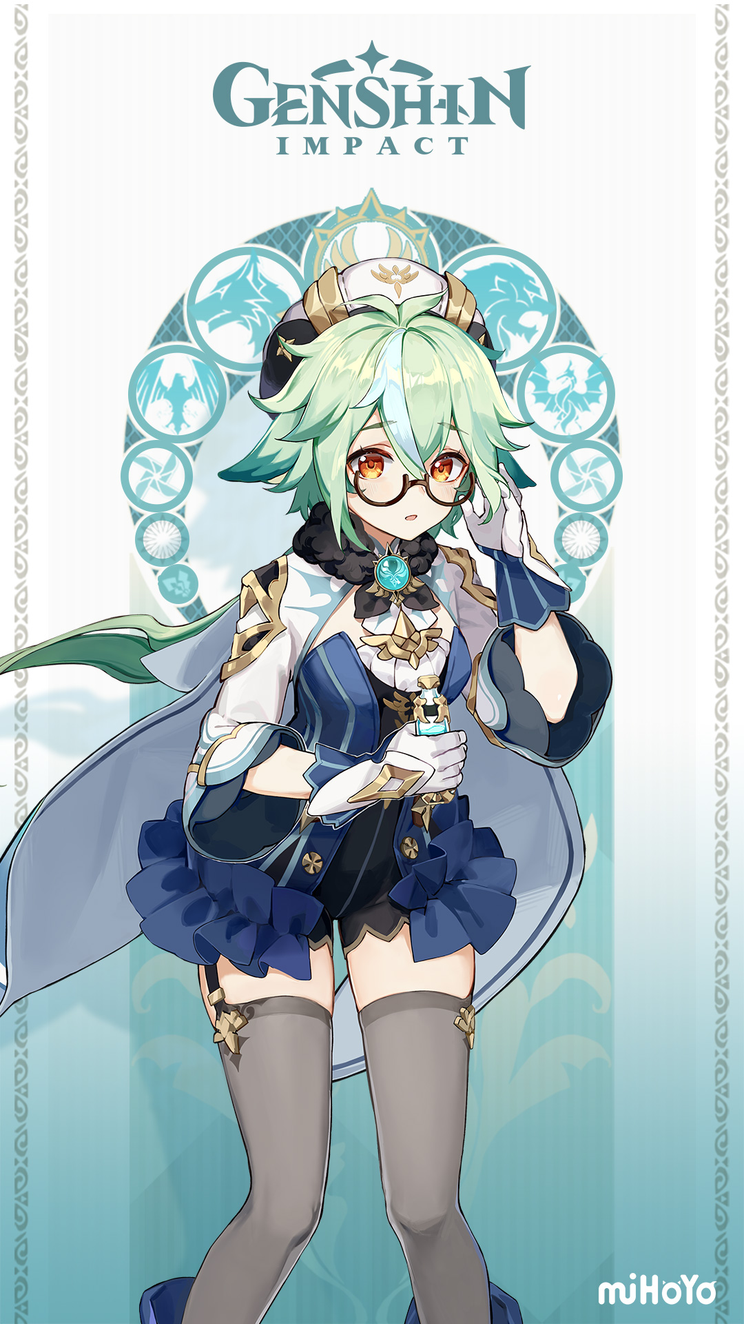 1080x1920  Сахароза - Genshin Impact - Zerochan Anime Image Board Mobile