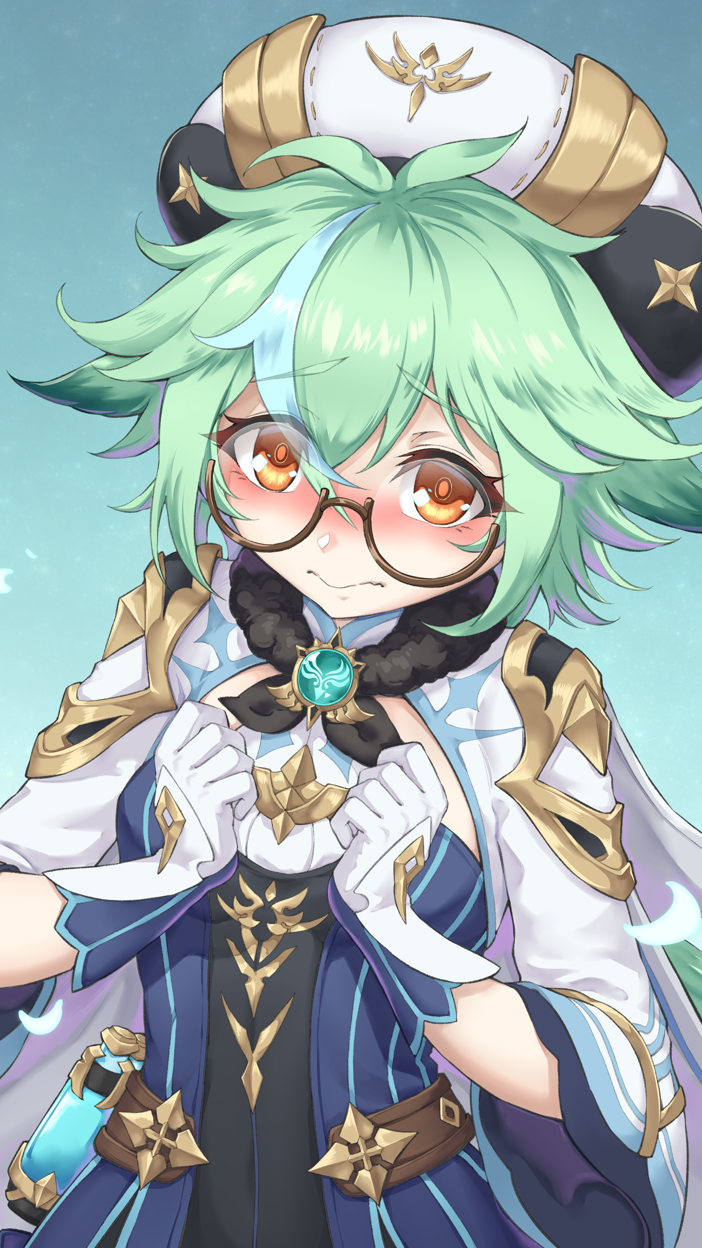 2250x4000  Сахароза геншин ударные обои - пещера обоев