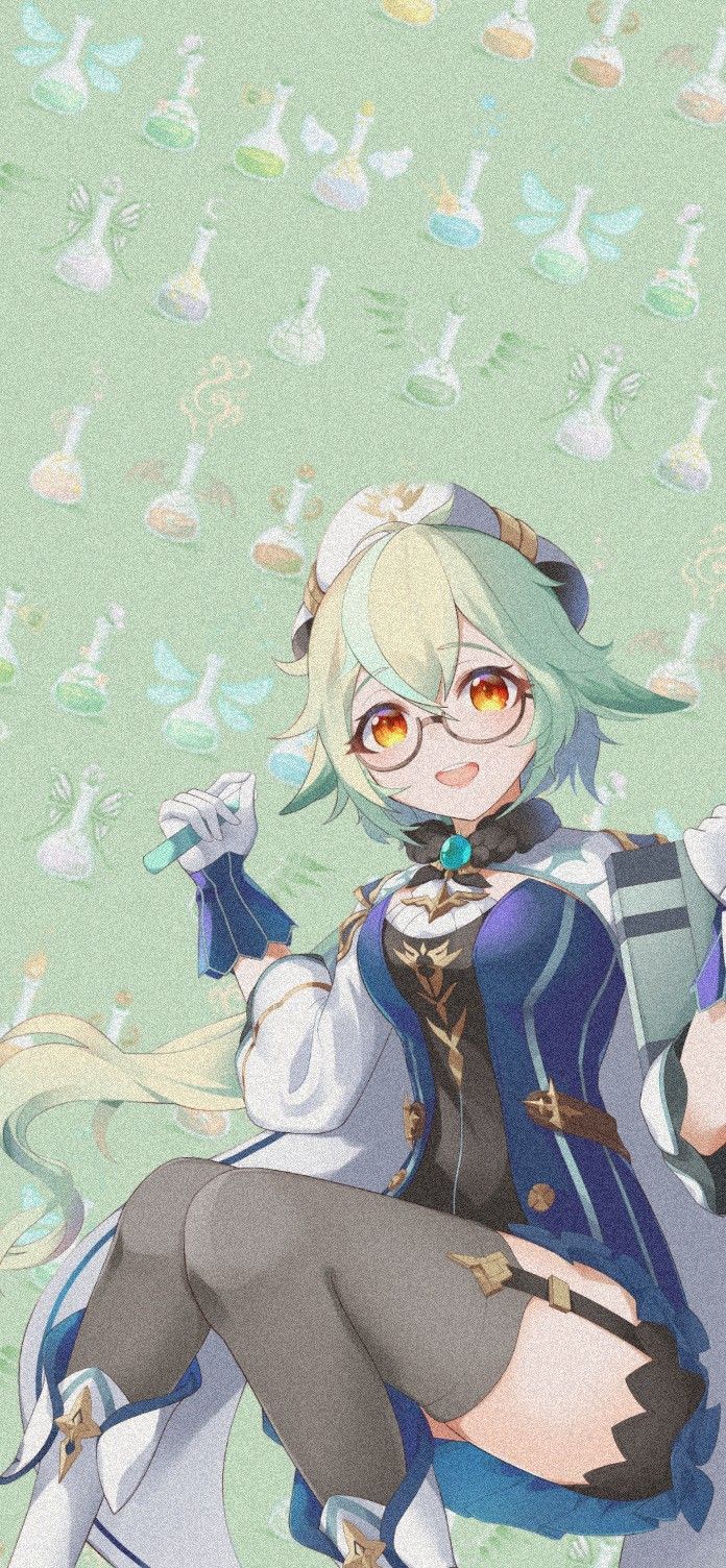 696x1504  Сахароза геншин ударные обои - пещера обоев