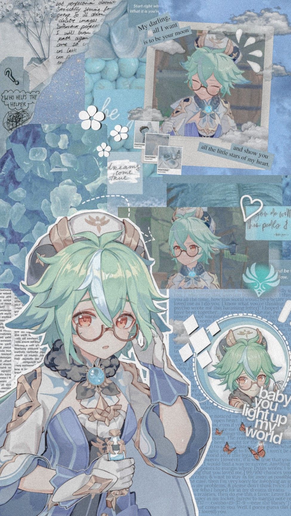 975x1732  𝐬𝐮𝐜𝐫𝐨𝐬𝐞 | 𝐰𝐚𝐥𝐥𝐩𝐚𝐩𝐞𝐫 | Мультфильмы обои, аниме обои, аниме -фон