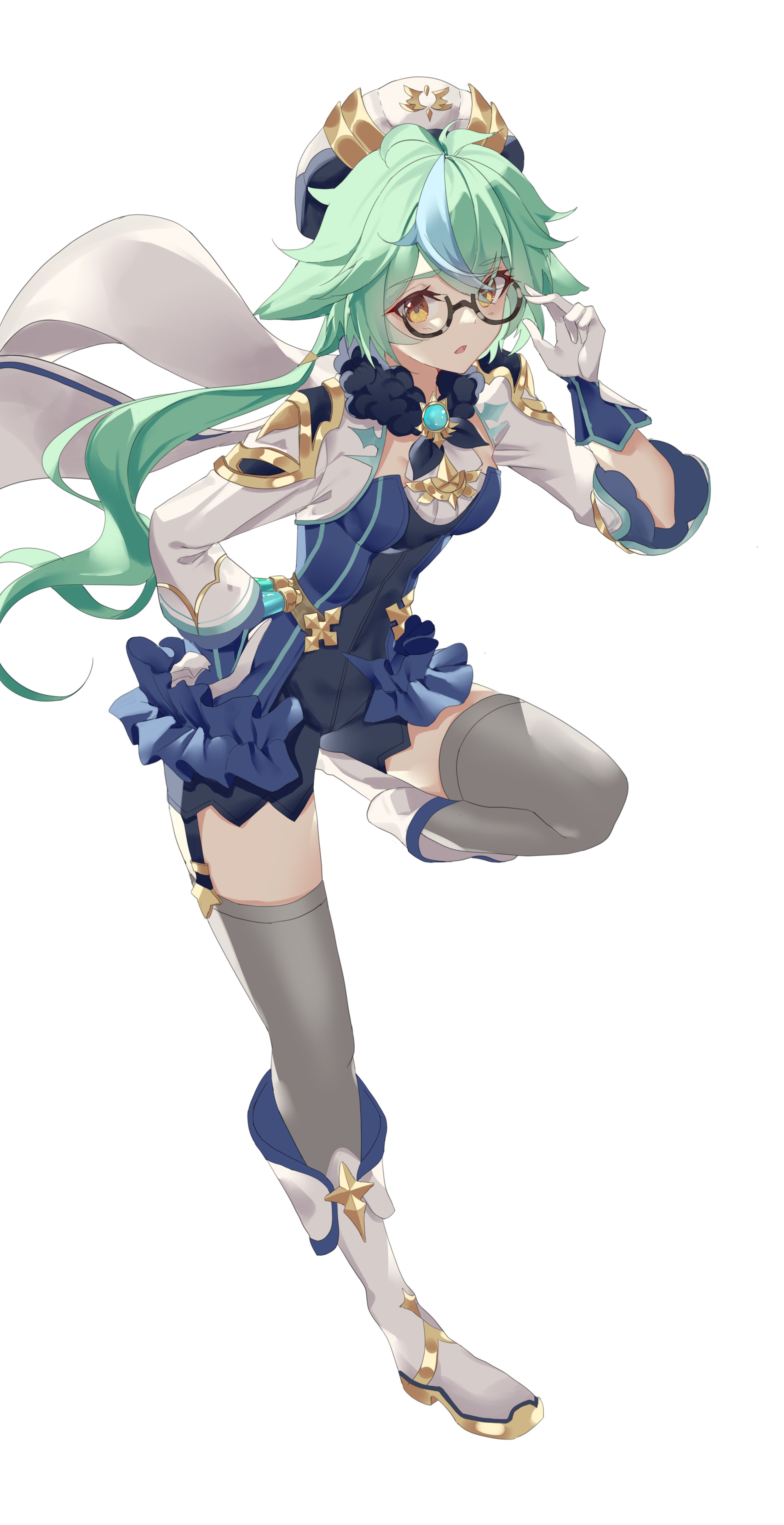 3000x5832  Сахароза геншин ударные обои - пещера обоев