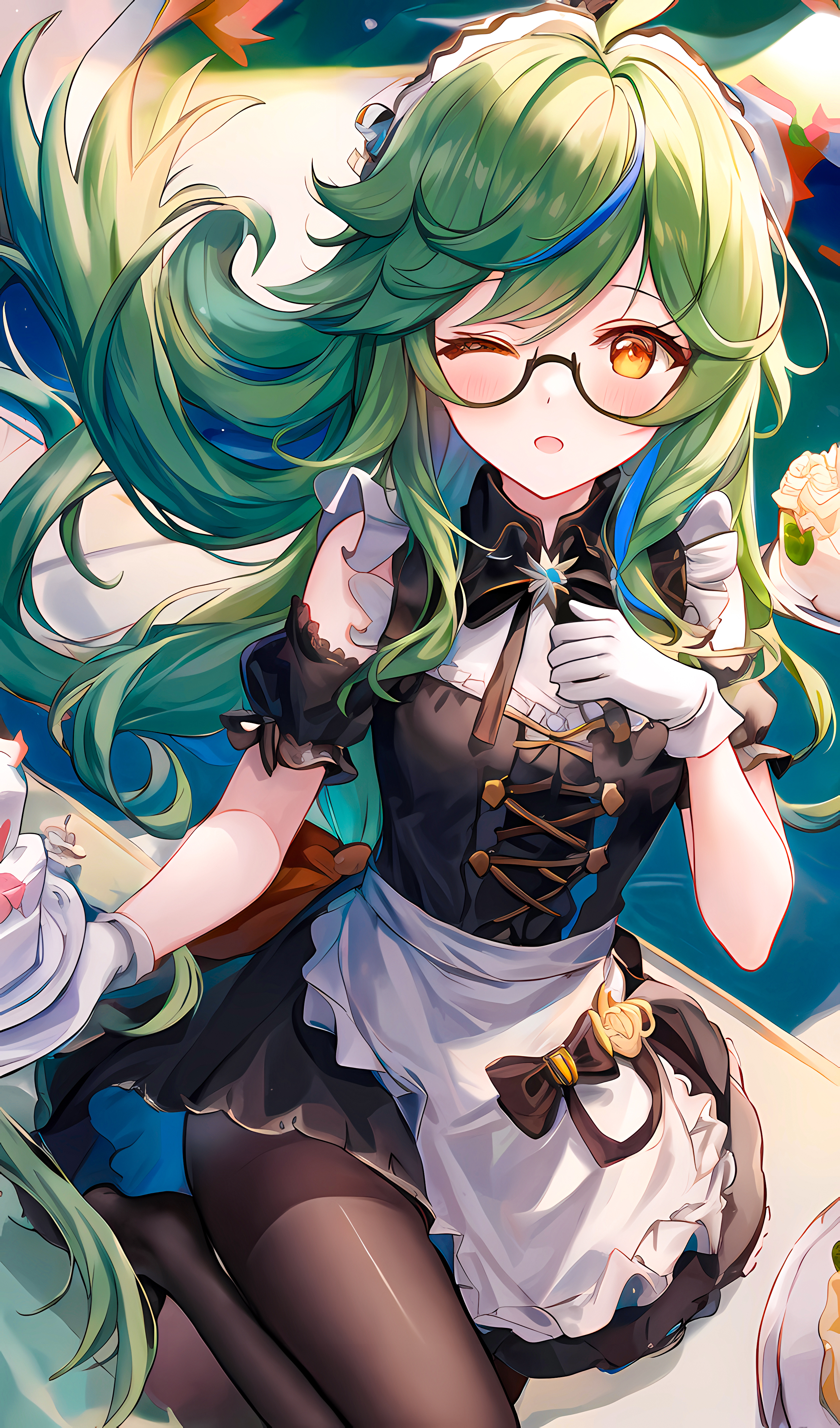 2560x4352  Обои: Аниме девушки, удар Геншина, Сахароза Геншин воздействие 2560x4352 - haqcharles - 2210041 - HD обои - Wallhere