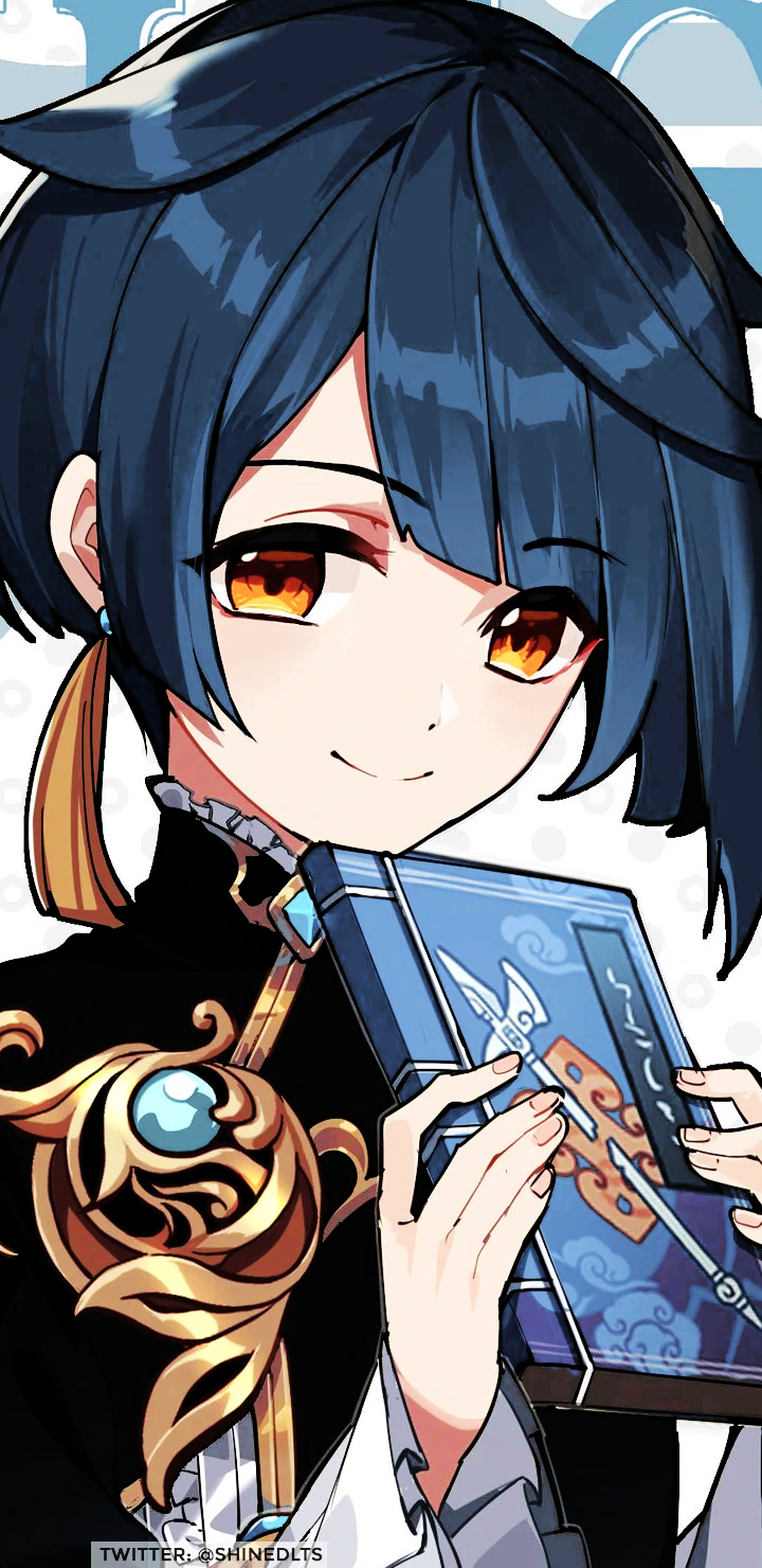 720x1480  Хан редактирует - - Чонгён и Синькю из Геншина. —С.