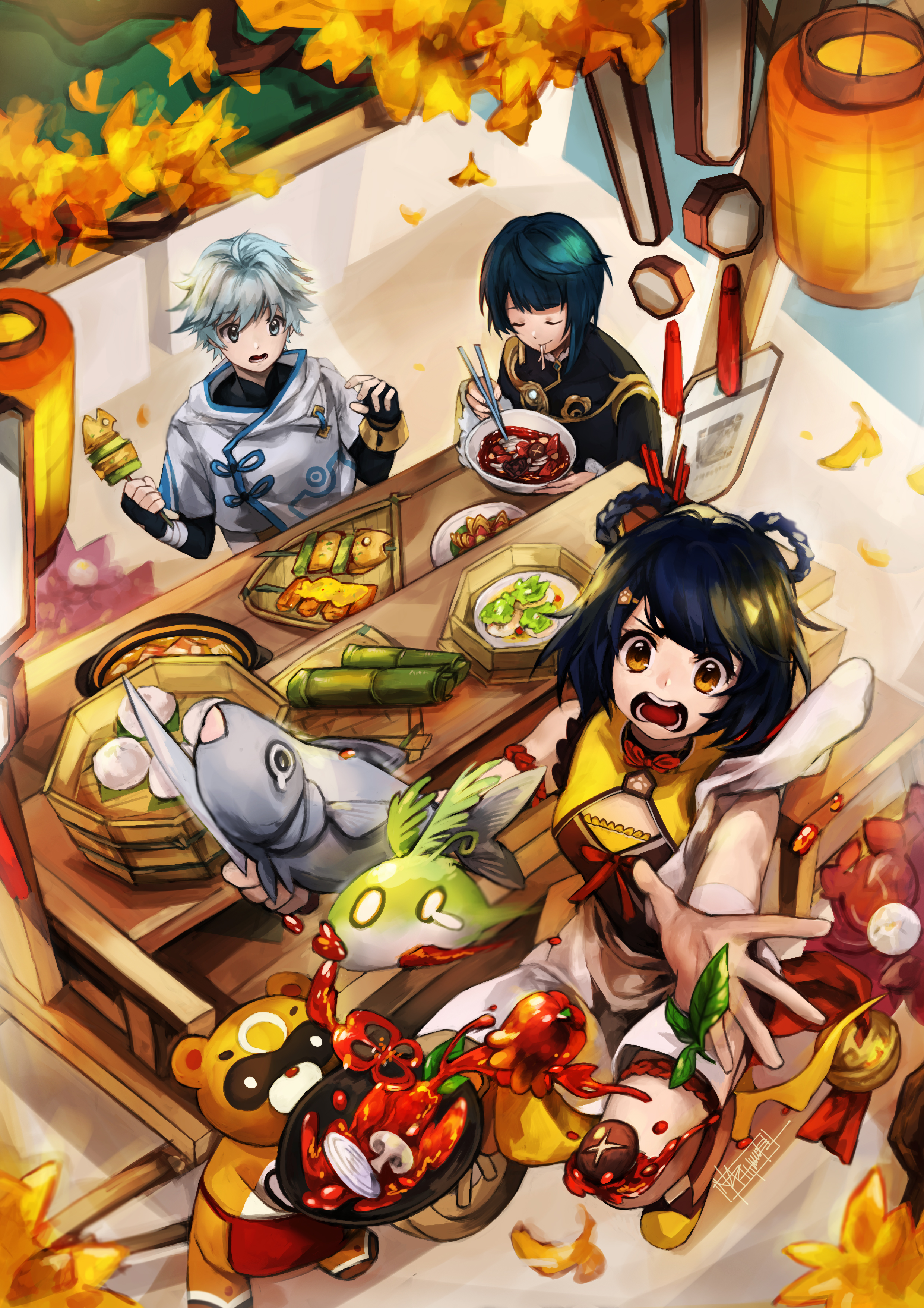 2480x3508  Xingqiu, мобильные обои - Zerochan Anime Image Board Mobile