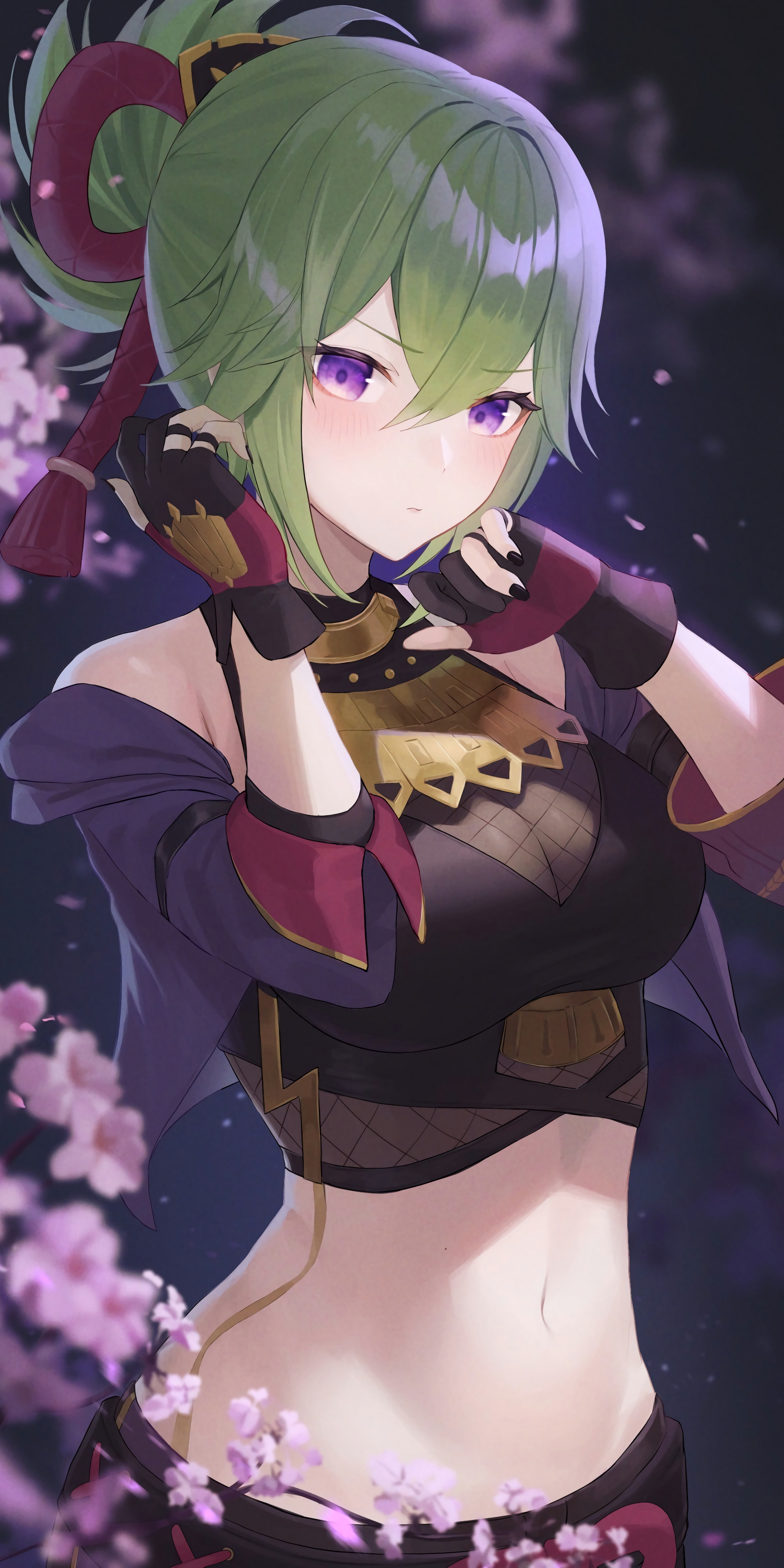 2400x4800  Kuki Shinobu [Genshin Impact] (2400x4800): R/Animewallpaper