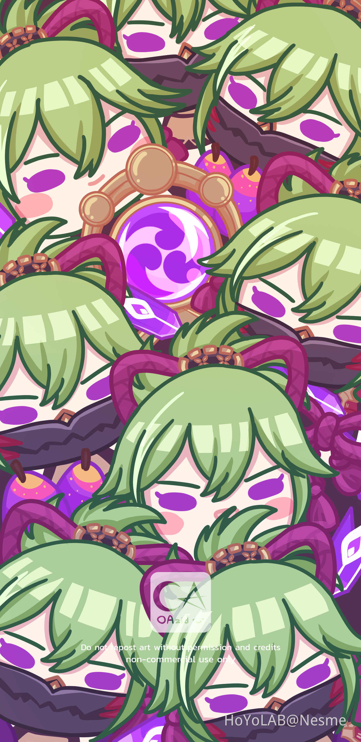 1440x2960  Обои - Kuki Shinobu Genshin Empact | Хойолаб