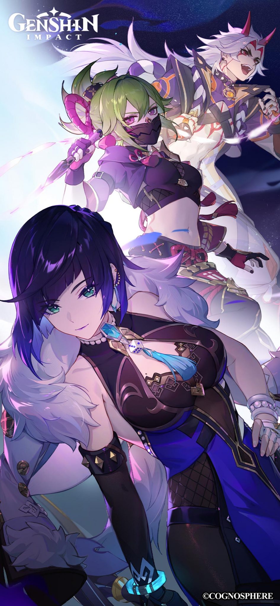 946x2048  Kuki Shinobu 久岐 忍: профиль, стратегия \ U0026 Руководство по уровню Воздействие Геншина