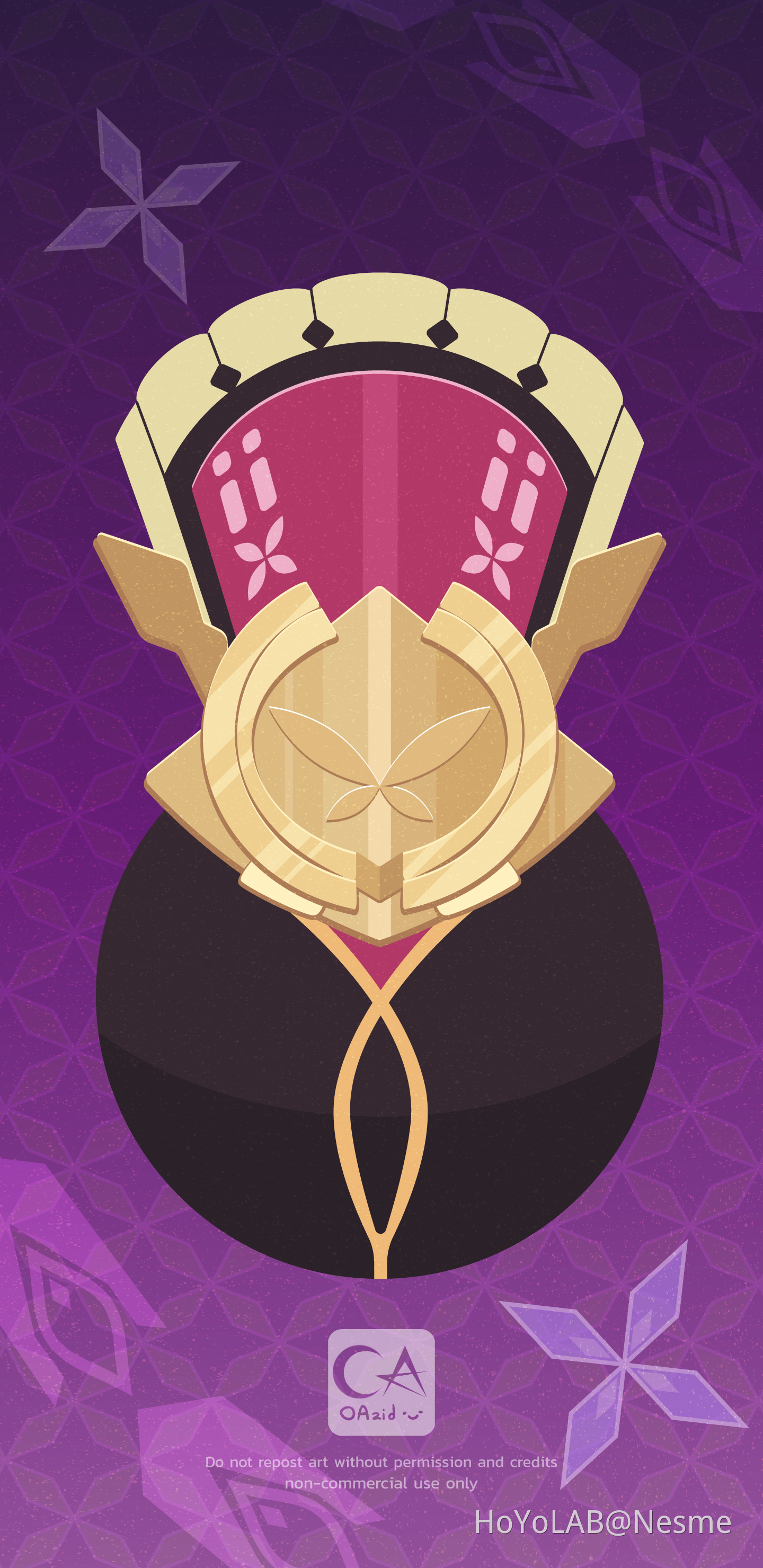 1440x2960  Обои - Kuki Shinobu Genshin Empact | Хойолаб