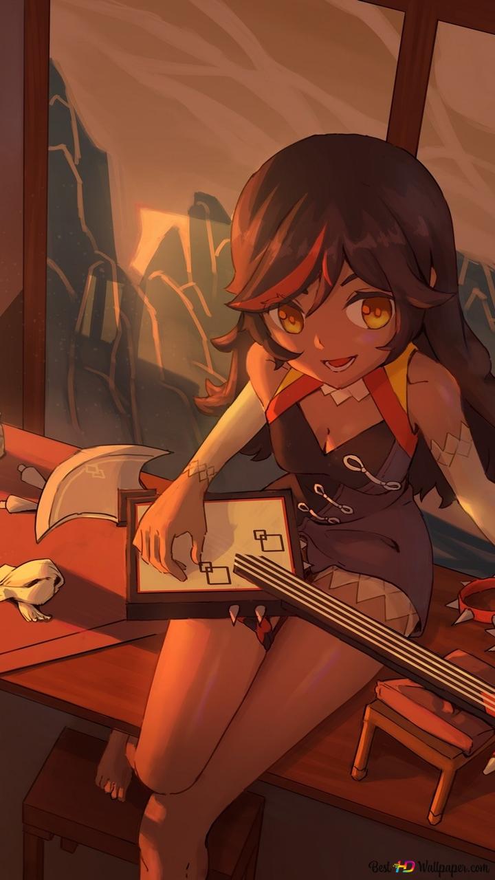 720x1280  Genshin Impact - Скачать обои Xinyan 2K