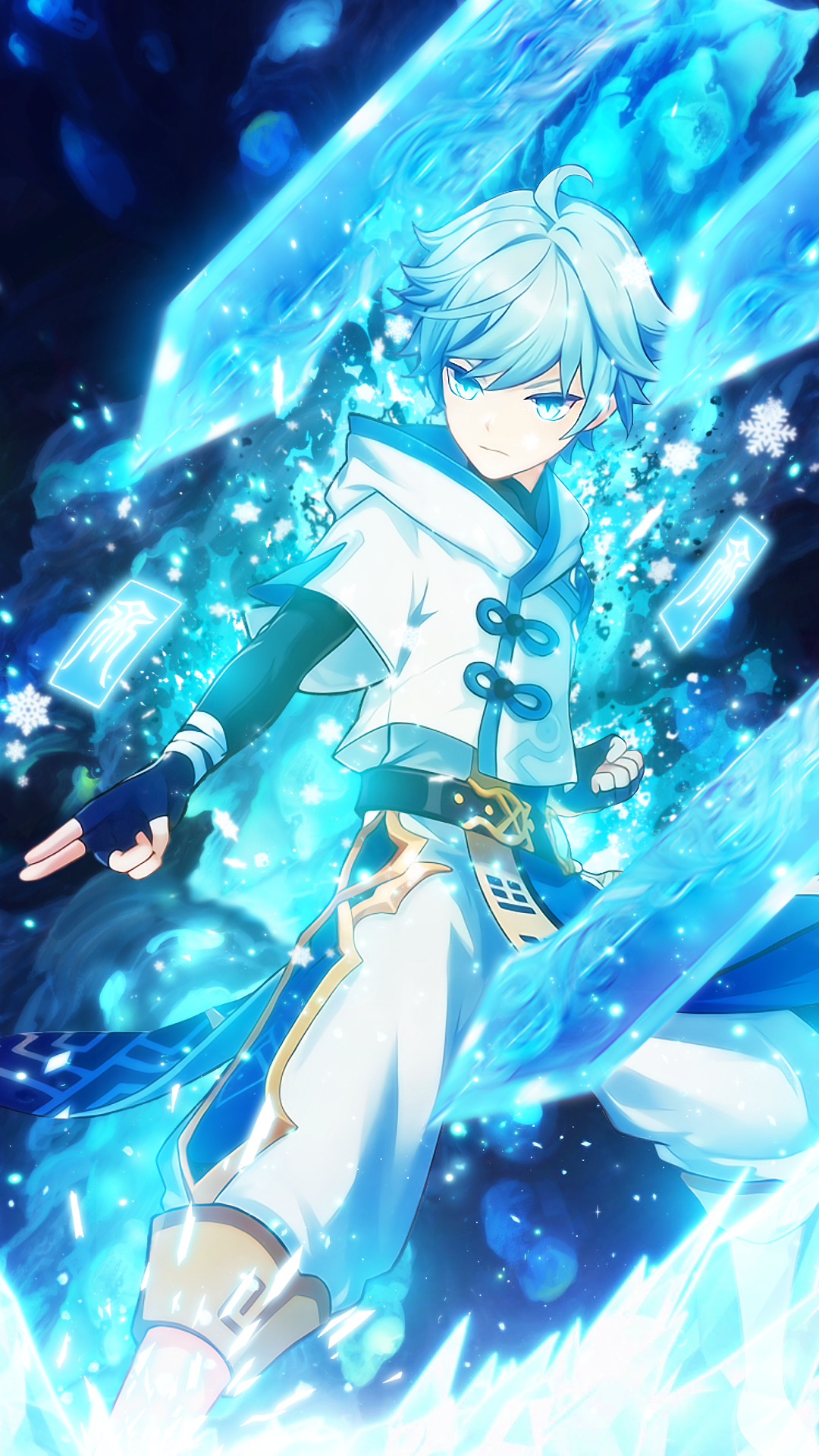 1080x1920  Сделанные обои chongyun и xinyan edit ~: r/genshin_impact