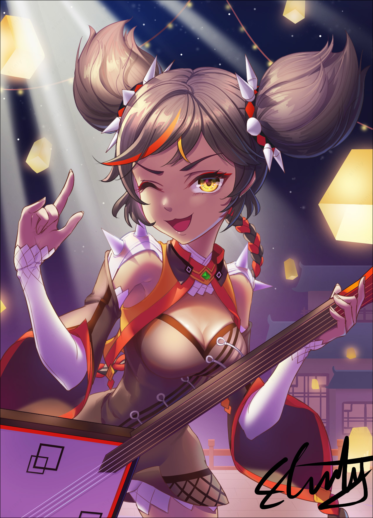 1274x1770  Синьан (Genshin Empact) Обои - Waifuwall