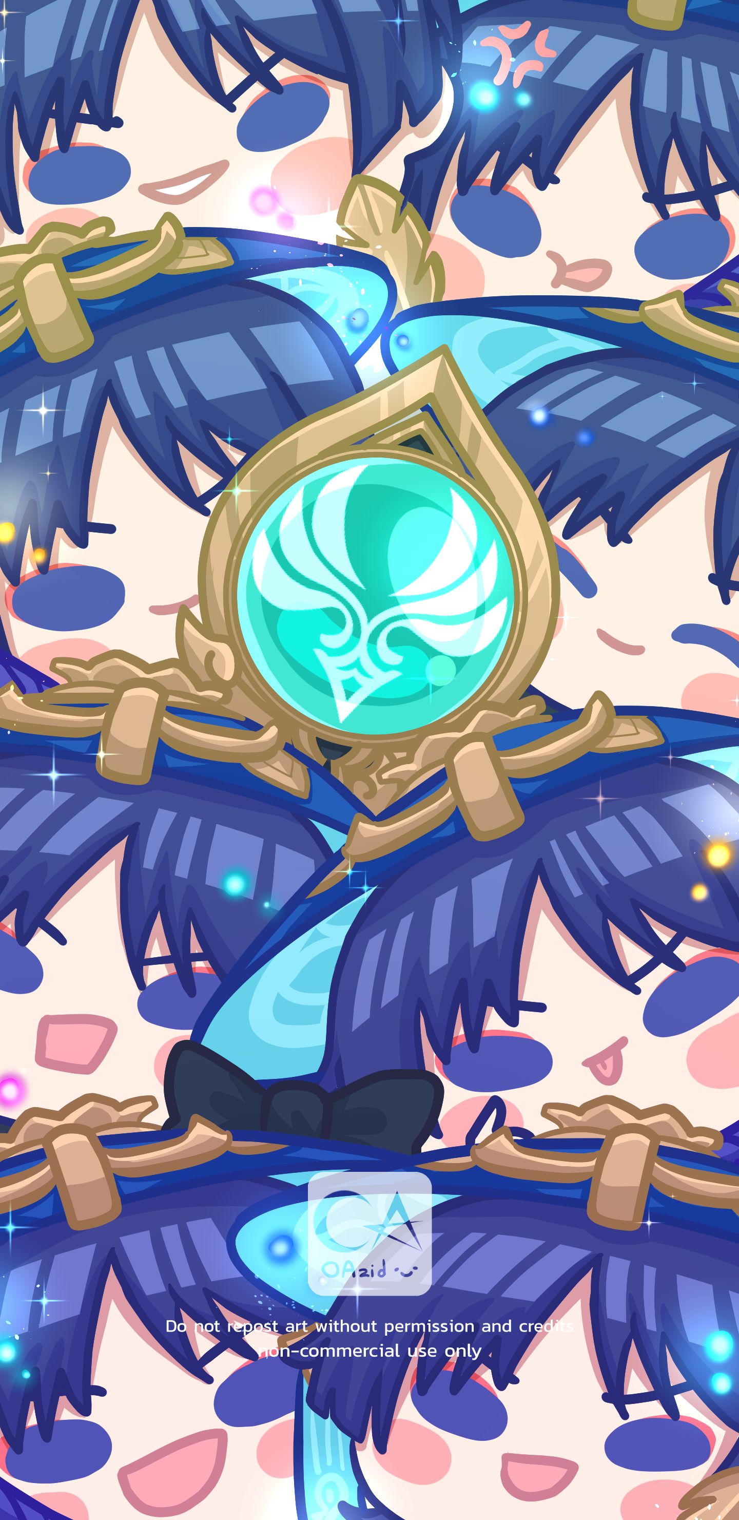 1440x2960  Обои - Странник Genshin Impact | Хойолаб