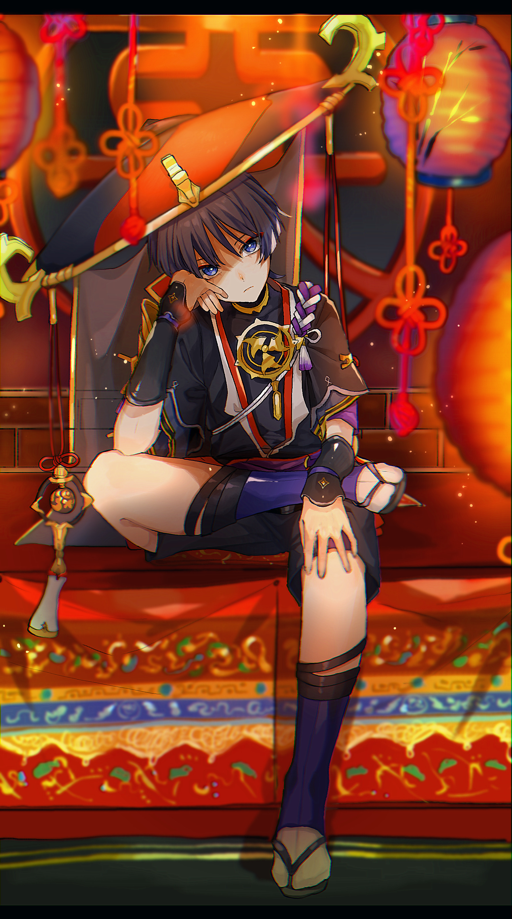 1779x3193  Wanderer - Genshin Impact - Zerochan Anime Image Board Mobile
