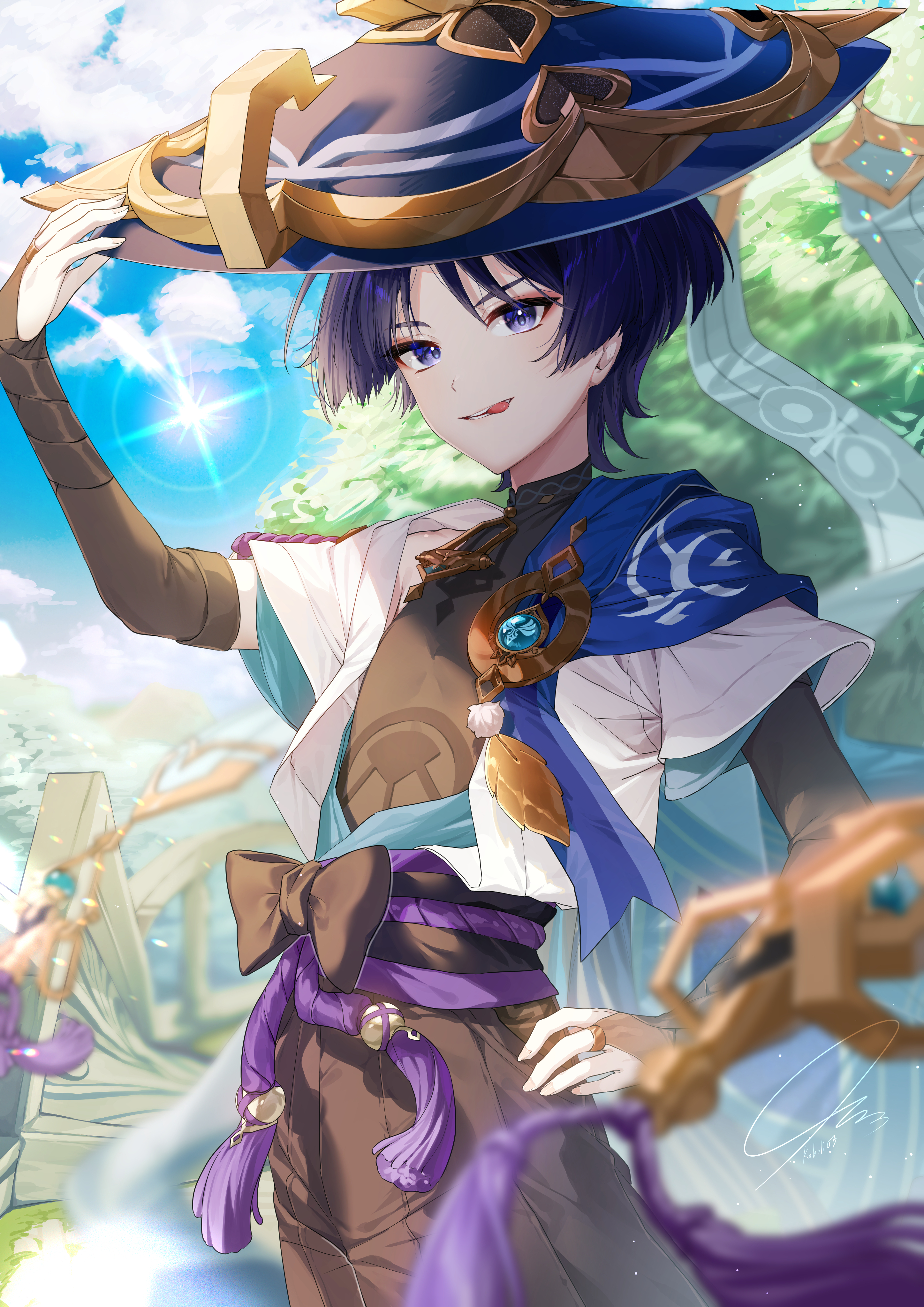 2894x4093  Genshin Impact, Scaramouche (Genshin Empact), Wanderer (Genshin Empact) #74051 - Devilchan