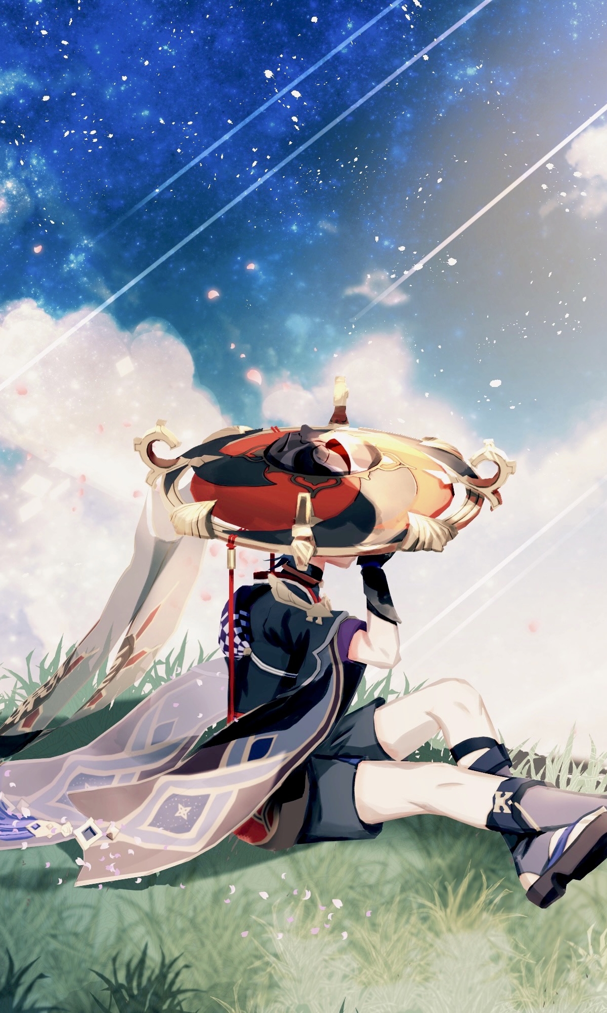 1200x2000  Scaramouche The Wanderer от колеи (る と つつ) - Мобильная пропасть