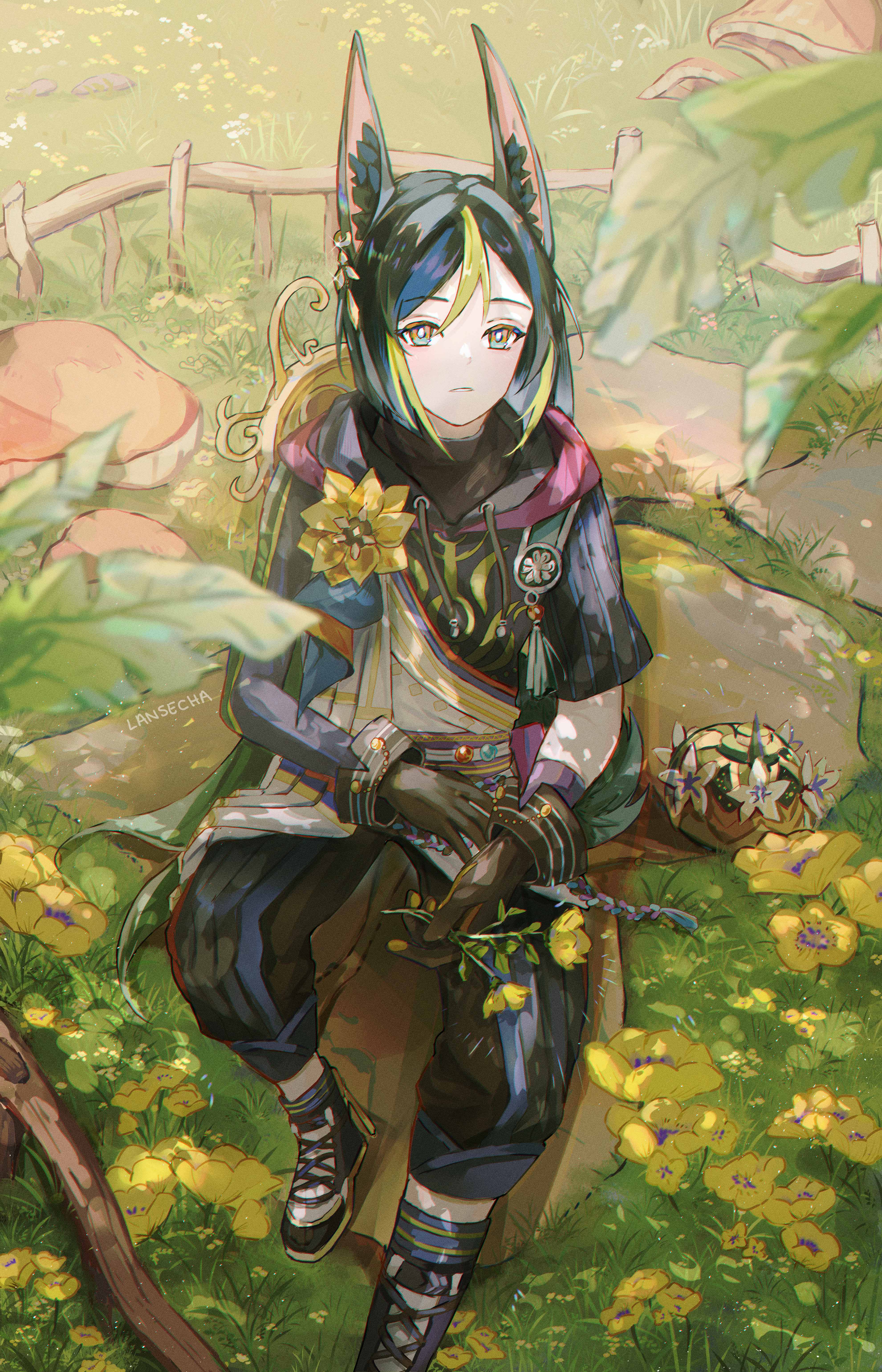 3962x6166  Tighnari - Genshin Impact - Zerochan Anime Image Board Mobile