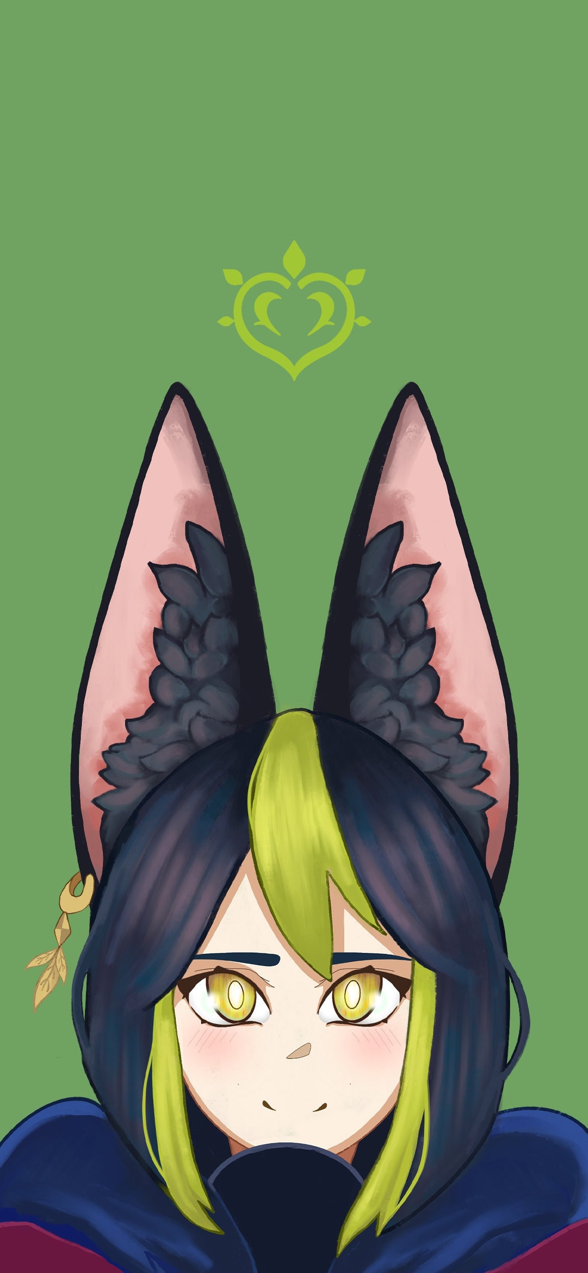 1170x2532  Цифровая загрузка Genshin Impact Tighnari Телефон Обои - Etsy Singapore