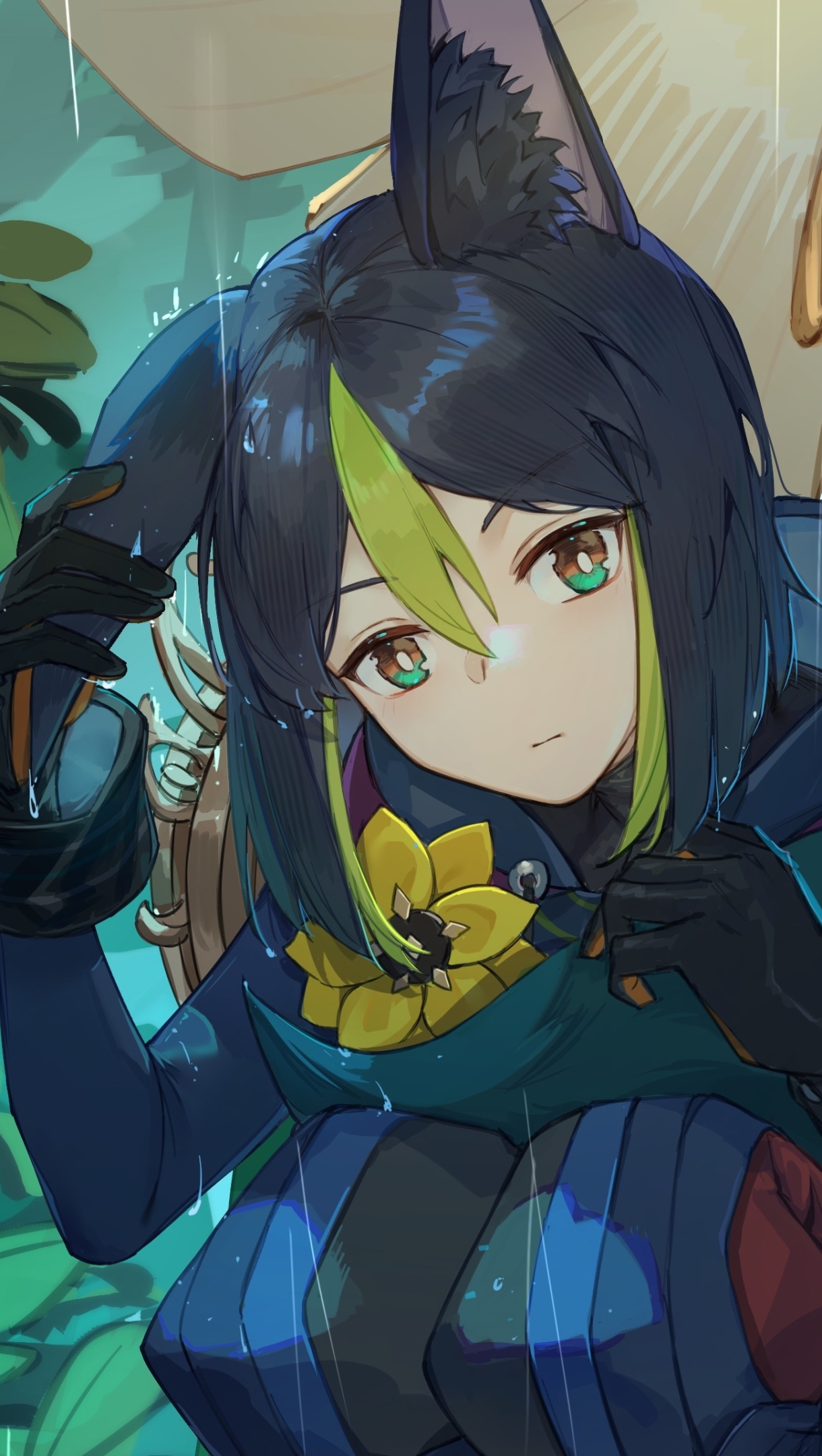 1220x2160  Tighnari - Genshin Empact от Capbagekaya - Mobile Breyss